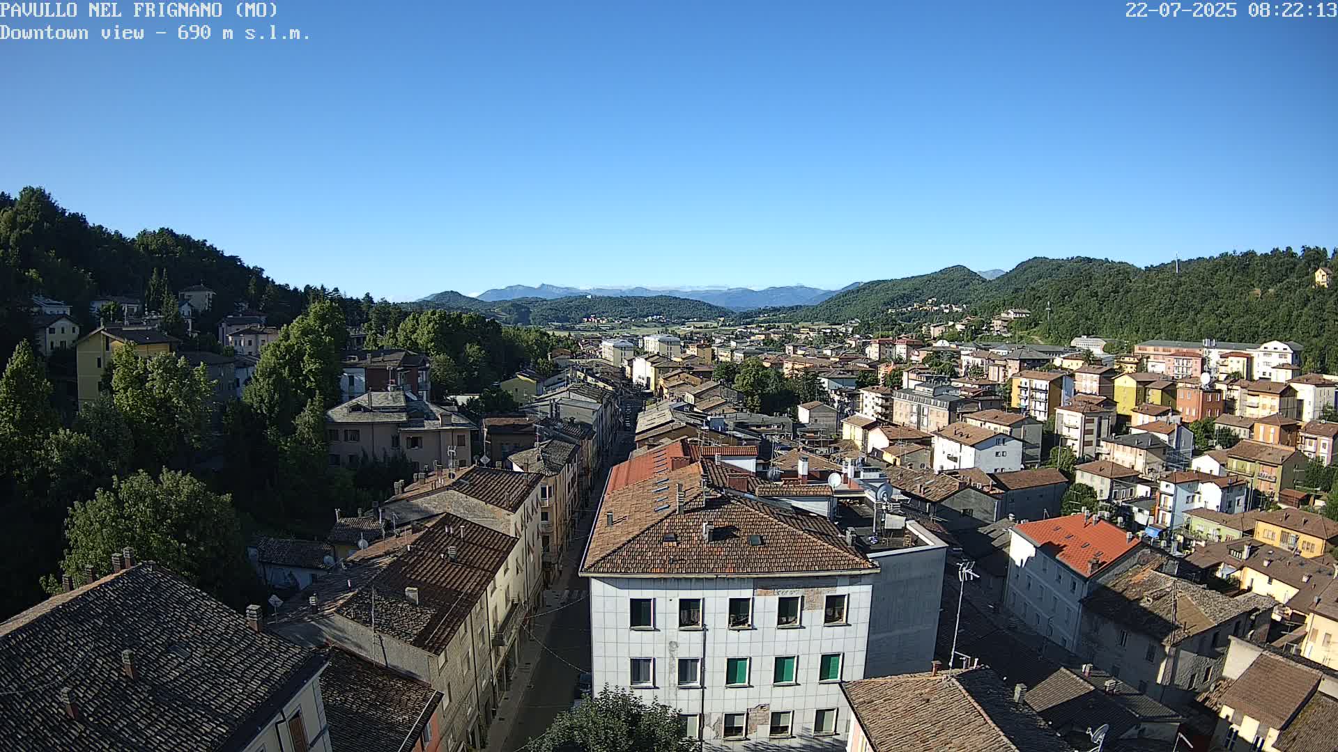 Pavullo nel Frignano, Historic Center Live Cam - Modena, Emilia - Romagna, Italy