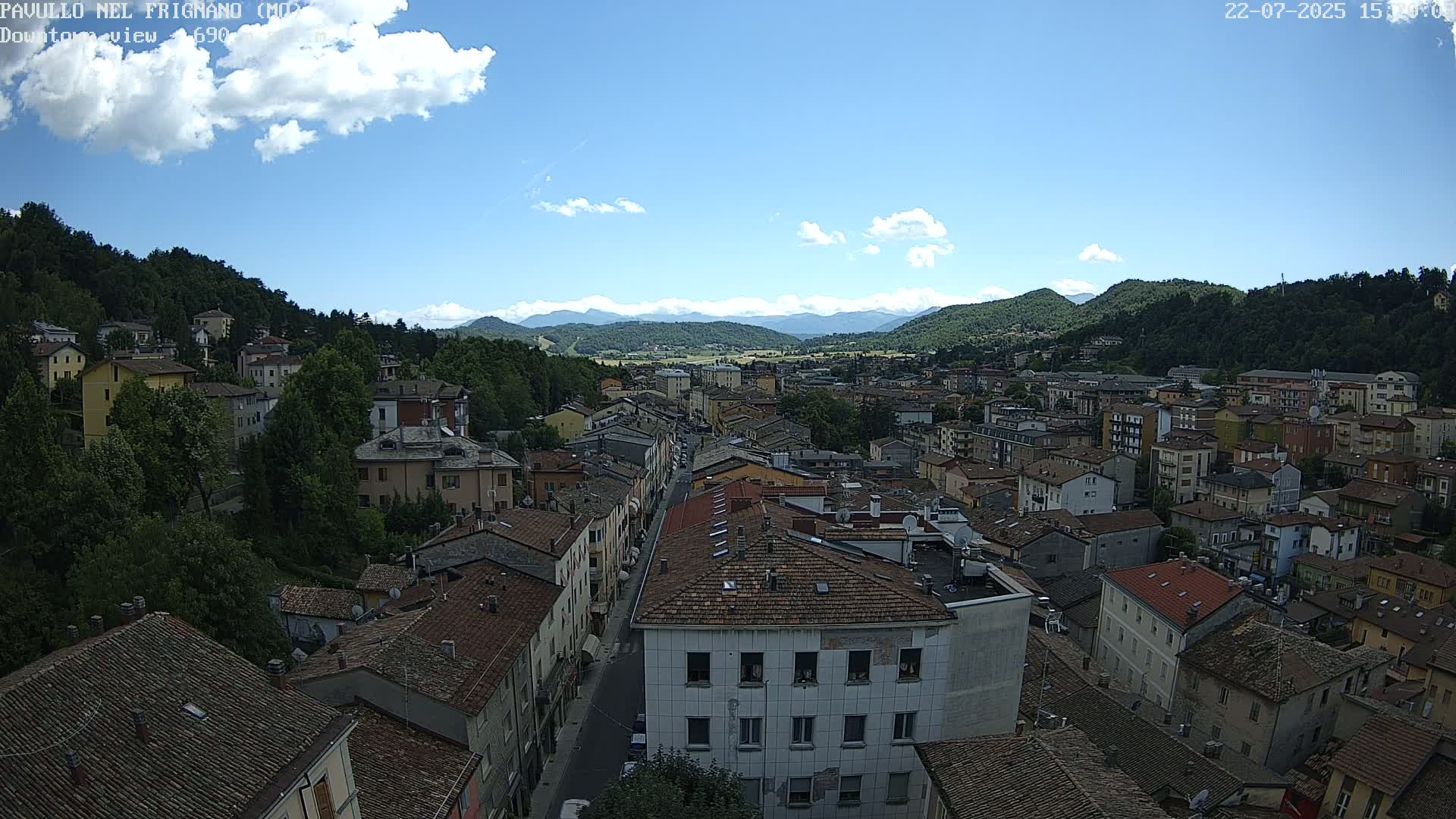Pavullo nel Frignano, Historic Center Live Cam - Modena, Emilia - Romagna, Italy