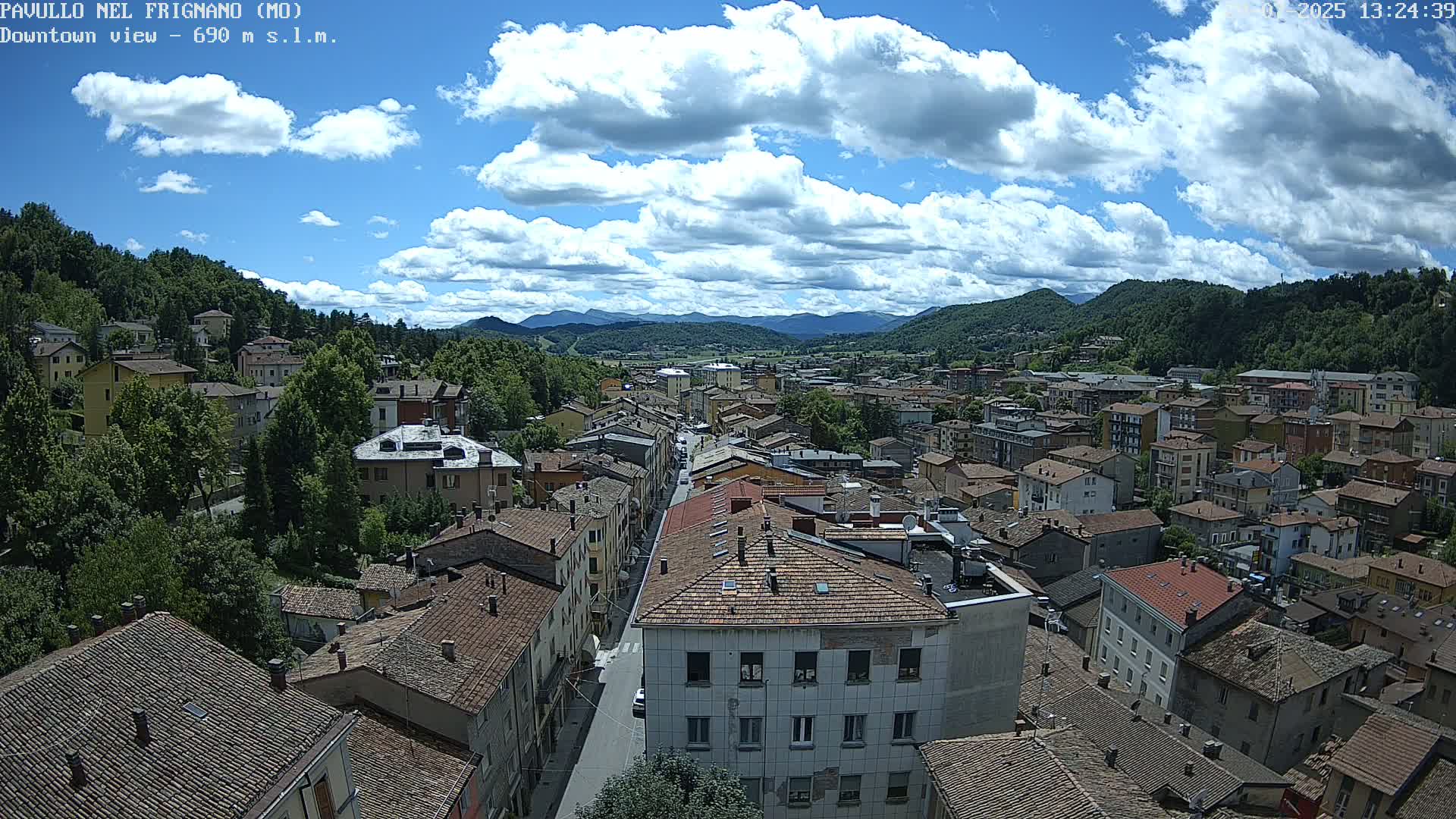 Pavullo nel Frignano, Historic Center Live Cam - Modena, Emilia - Romagna, Italy