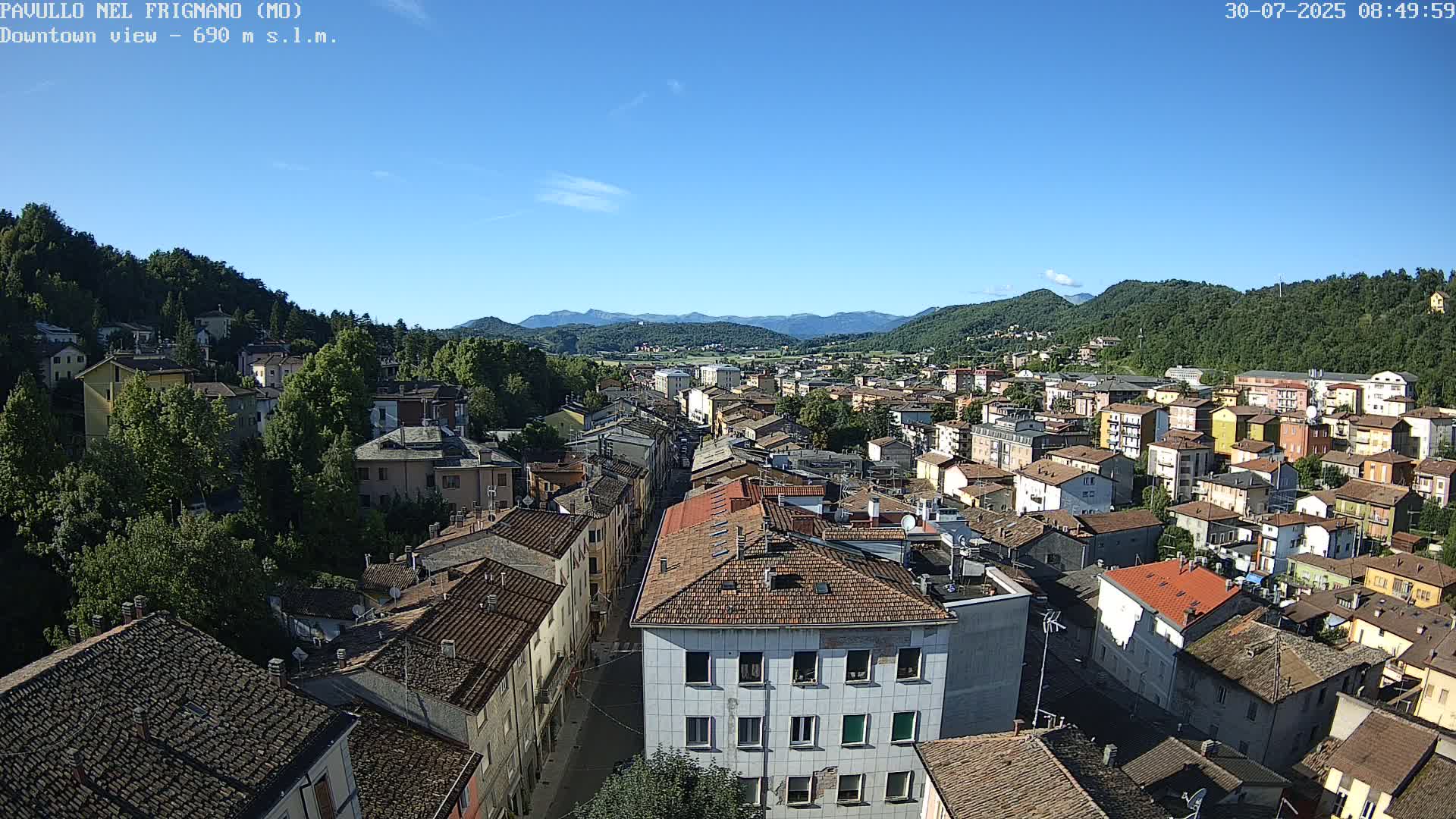 Pavullo nel Frignano, Historic Center Live Cam - Modena, Emilia - Romagna, Italy