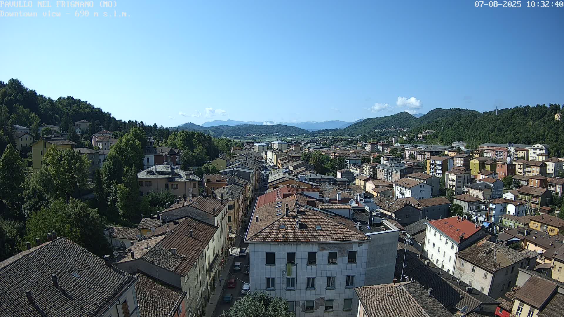 Pavullo nel Frignano, Historic Center Live Cam - Modena, Emilia - Romagna, Italy