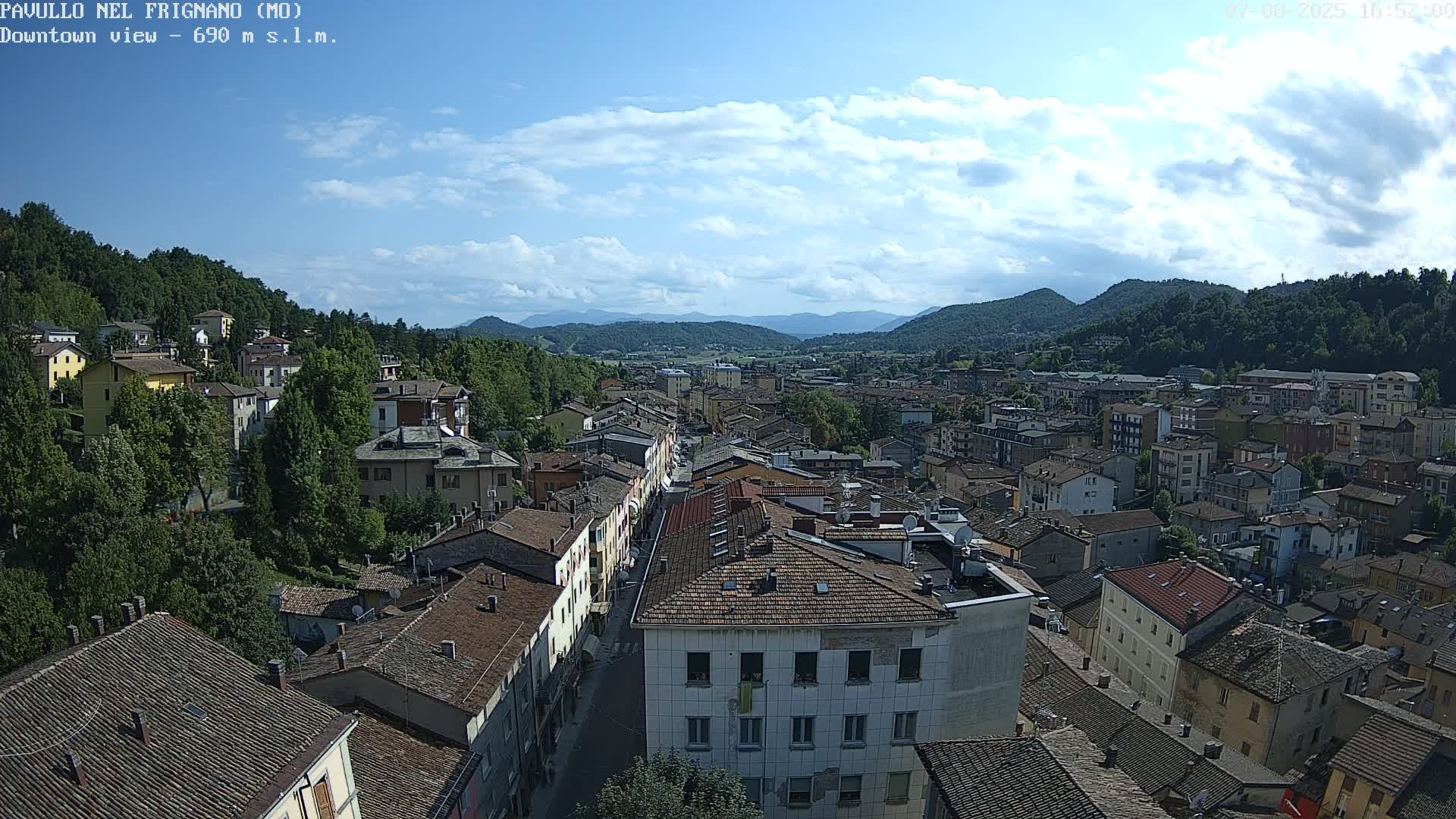 Pavullo nel Frignano, Historic Center Live Cam - Modena, Emilia - Romagna, Italy