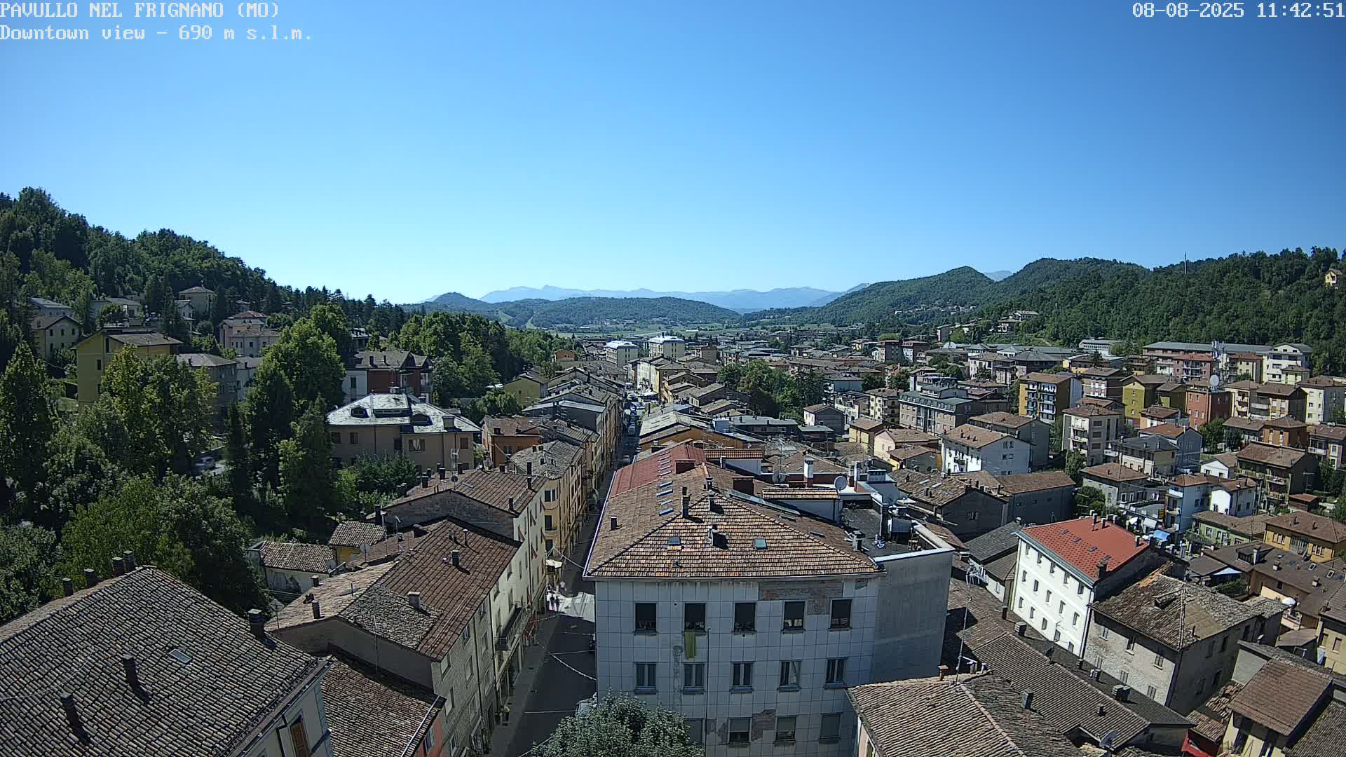 Pavullo nel Frignano, Historic Center Live Cam - Modena, Emilia - Romagna, Italy