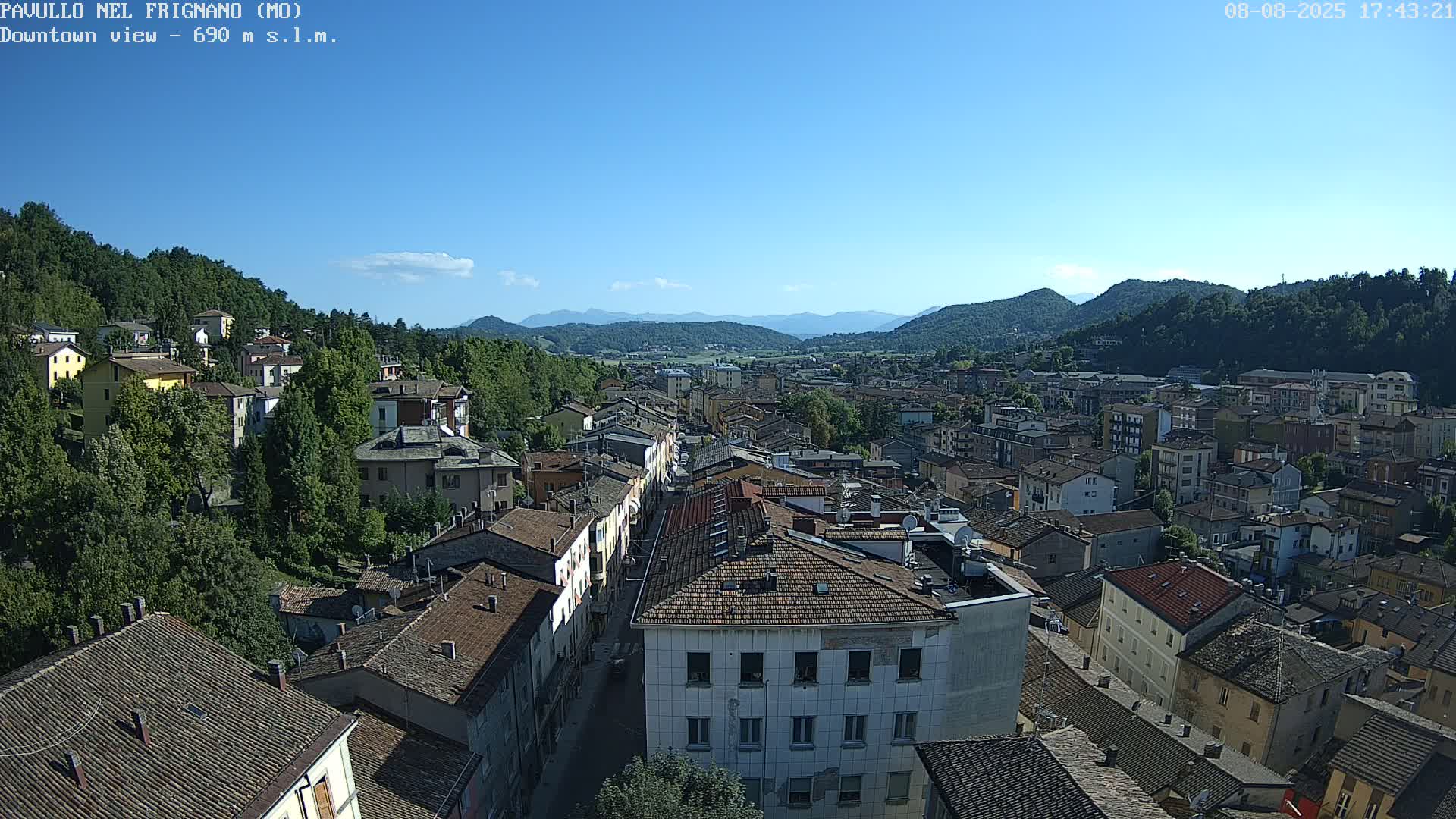 Pavullo nel Frignano, Historic Center Live Cam - Modena, Emilia - Romagna, Italy