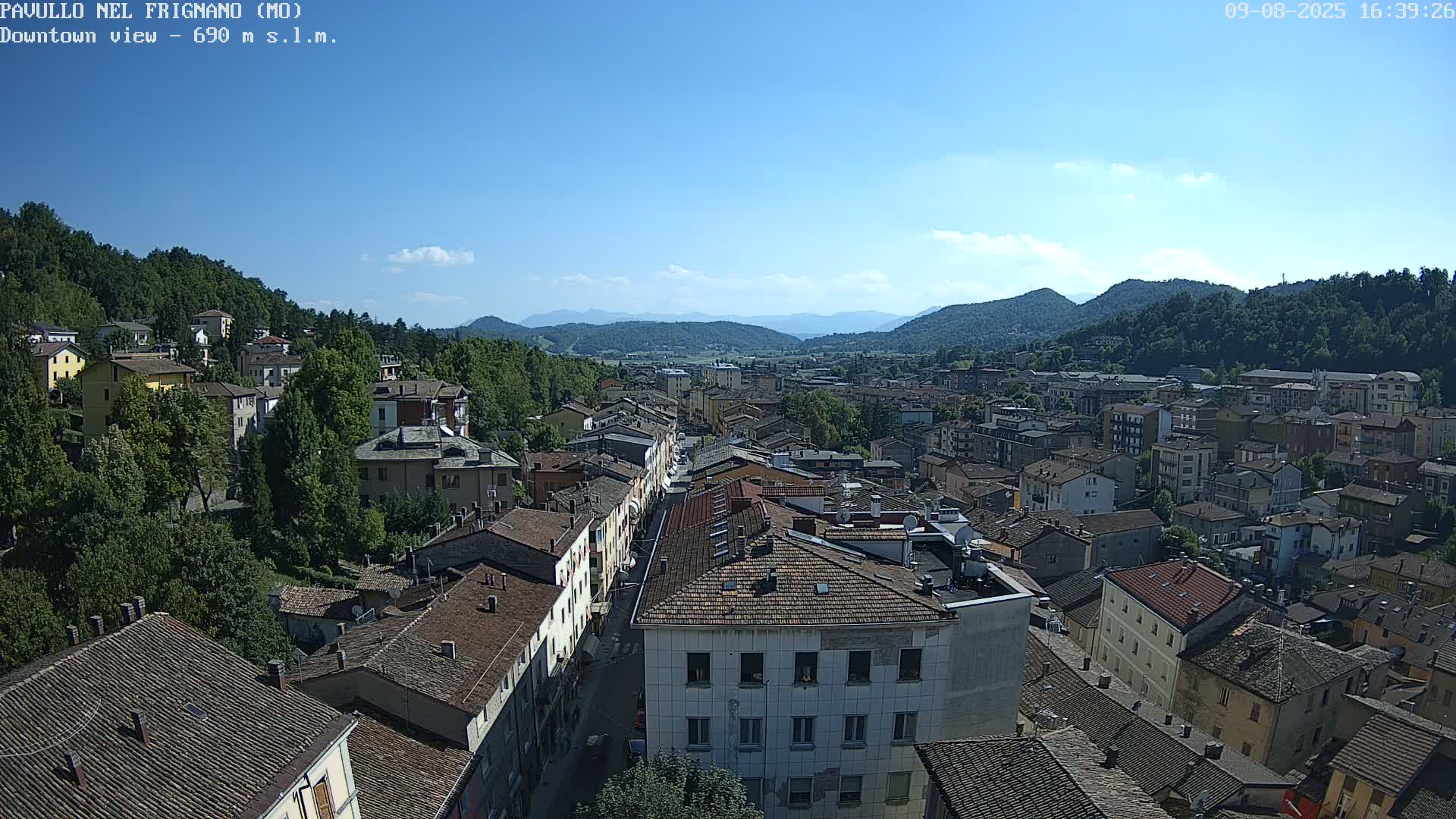 Pavullo nel Frignano, Historic Center Live Cam - Modena, Emilia - Romagna, Italy
