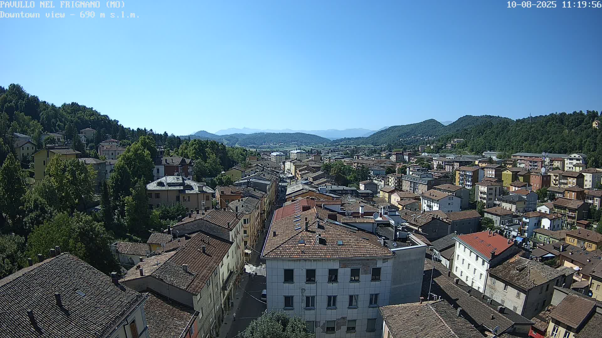 Pavullo nel Frignano, Historic Center Live Cam - Modena, Emilia - Romagna, Italy