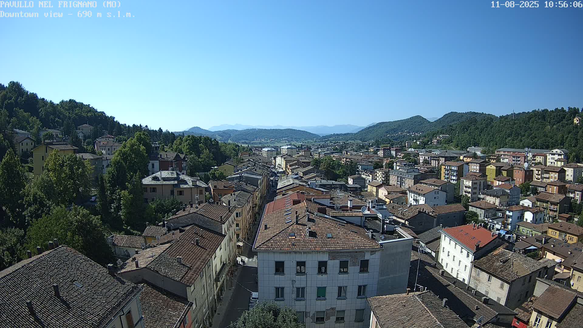Pavullo nel Frignano, Historic Center Live Cam - Modena, Emilia - Romagna, Italy