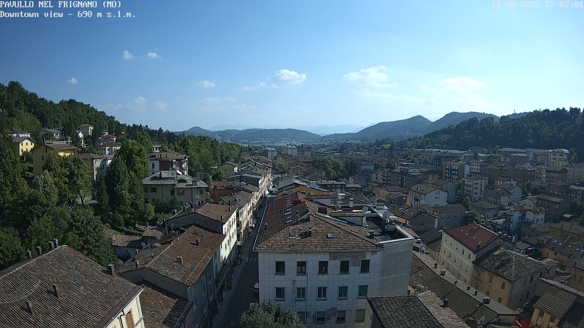 Pavullo nel Frignano, Historic Center Live Cam - Modena, Emilia - Romagna, Italy