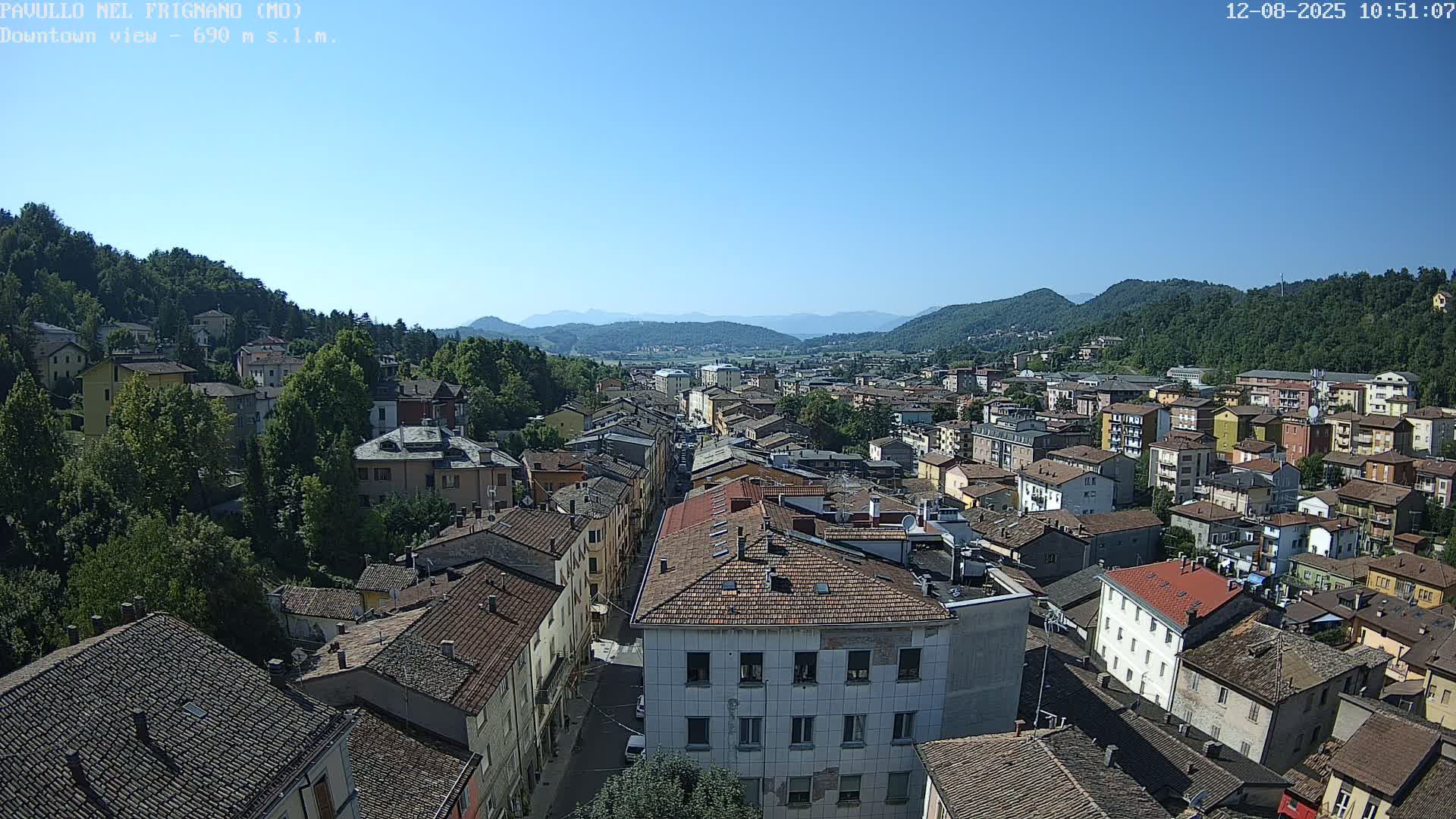 Pavullo nel Frignano, Historic Center Live Cam - Modena, Emilia - Romagna, Italy