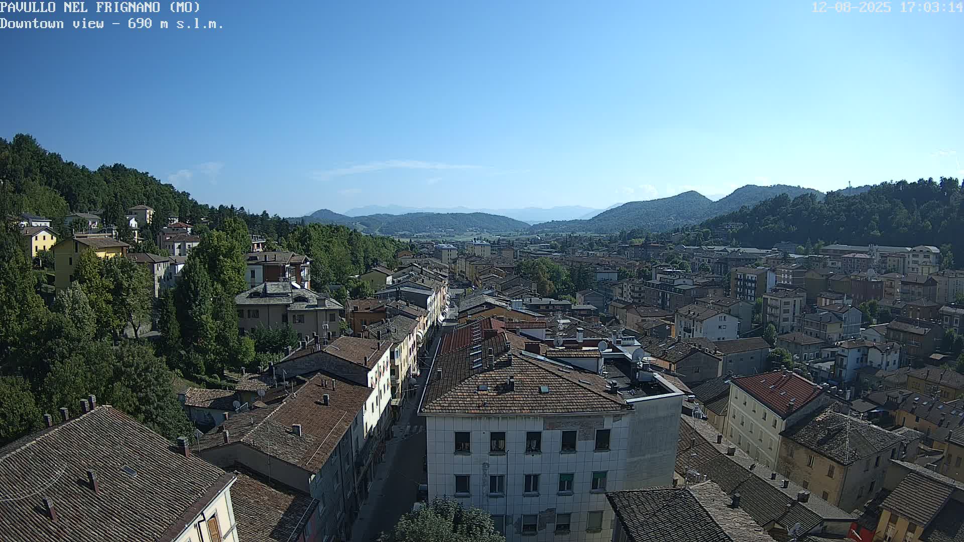 Pavullo nel Frignano, Historic Center Live Cam - Modena, Emilia - Romagna, Italy