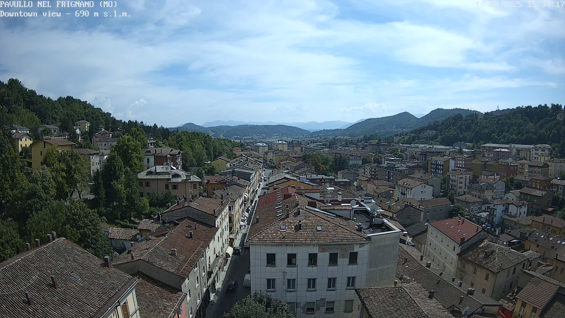 Pavullo nel Frignano, Historic Center Live Cam - Modena, Emilia - Romagna, Italy