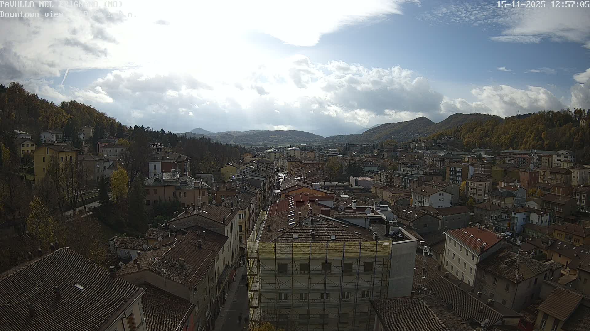 Pavullo nel Frignano, Historic Center Live Cam - Modena, Emilia - Romagna, Italy