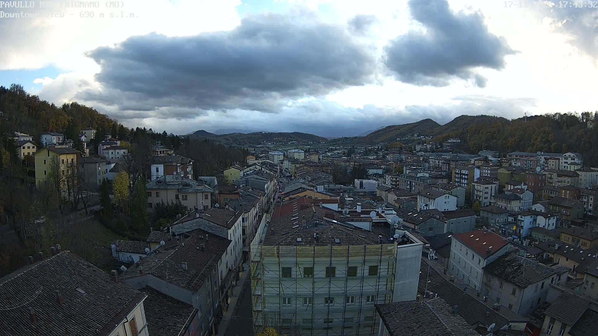 Pavullo nel Frignano, Historic Center Live Cam - Modena, Emilia - Romagna, Italy
