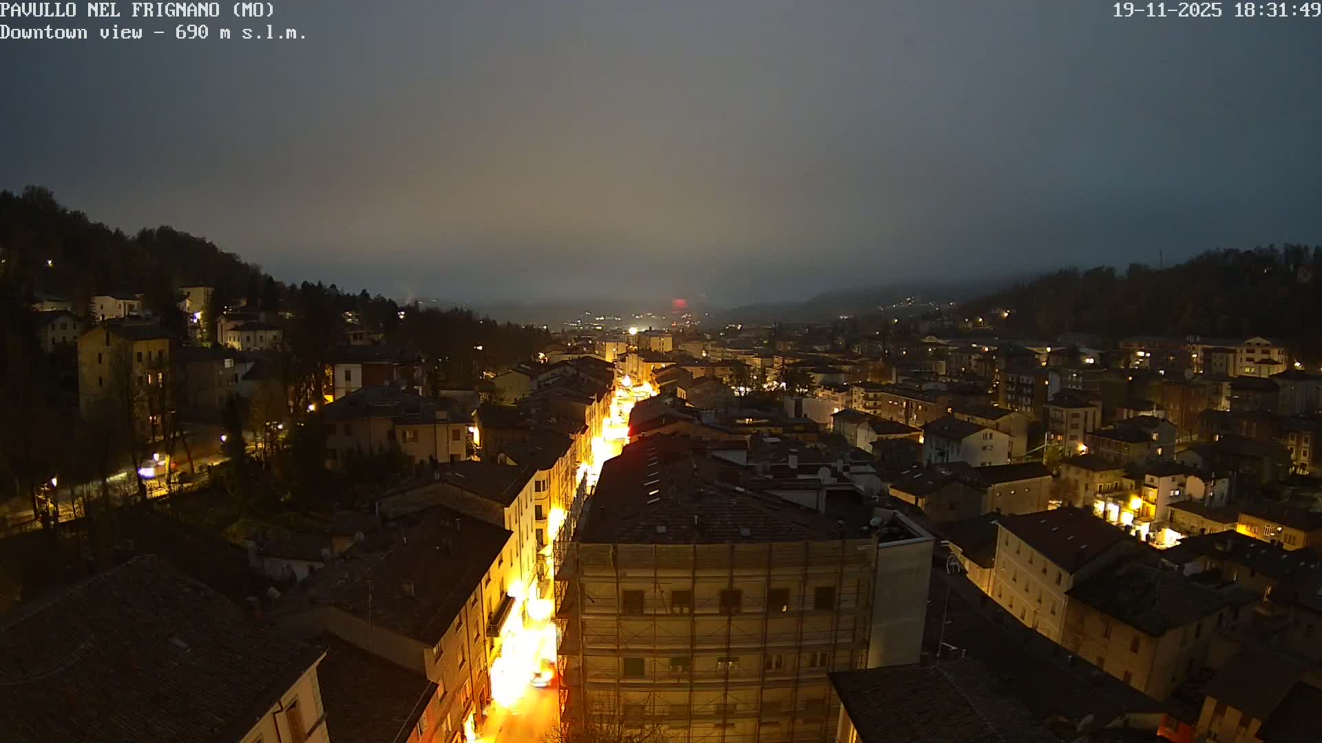 Pavullo nel Frignano, Historic Center Live Cam - Modena, Emilia - Romagna, Italy