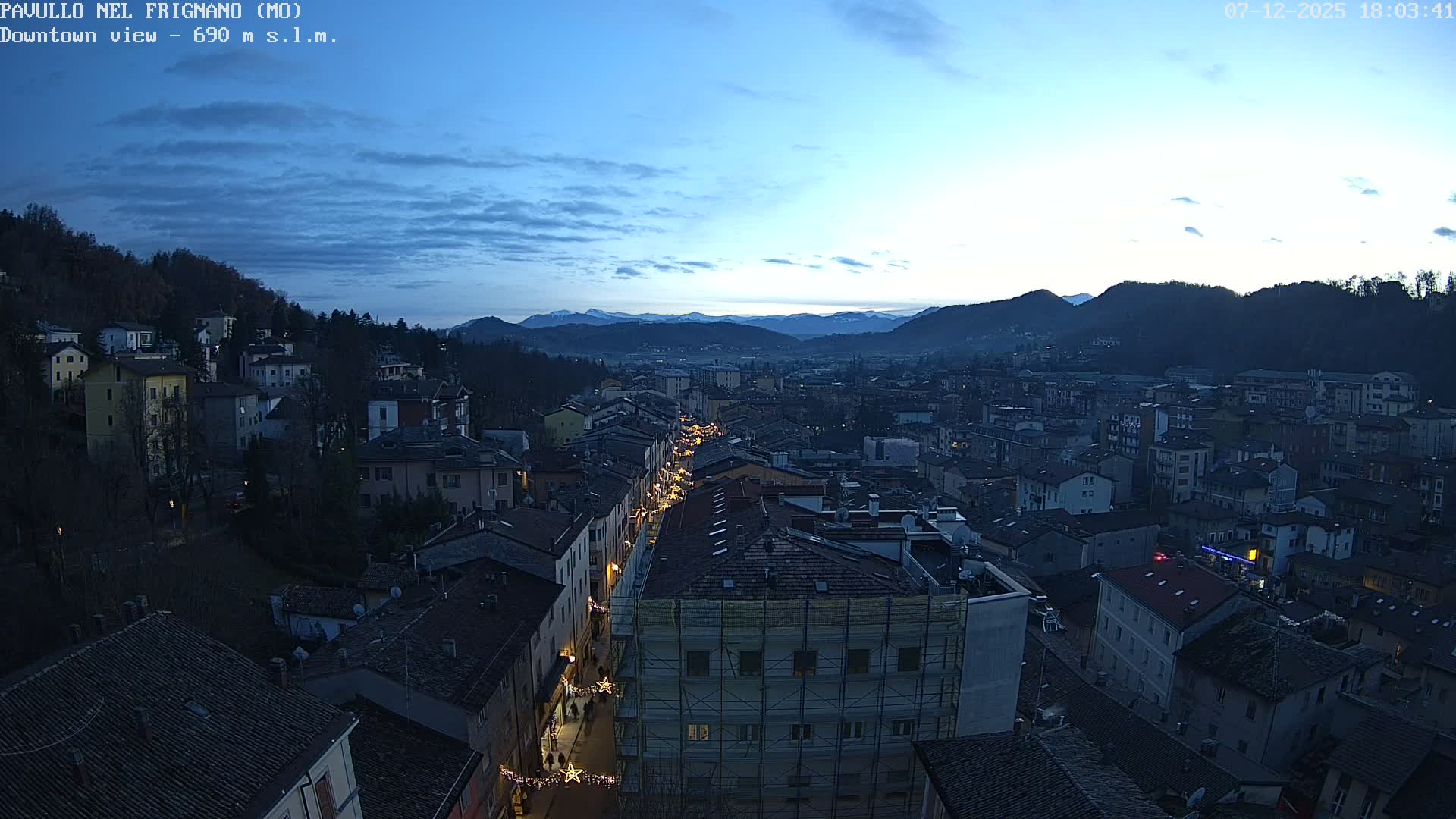 Pavullo nel Frignano, Historic Center Live Cam - Modena, Emilia - Romagna, Italy