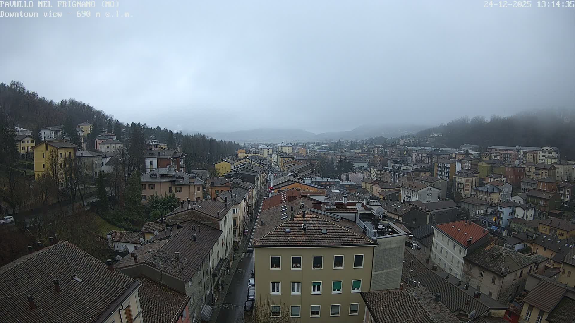 Pavullo nel Frignano, Historic Center Live Cam - Modena, Emilia - Romagna, Italy