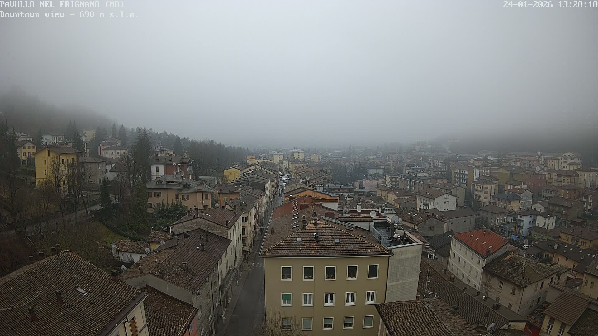 Pavullo nel Frignano, Historic Center Live Cam - Modena, Emilia - Romagna, Italy