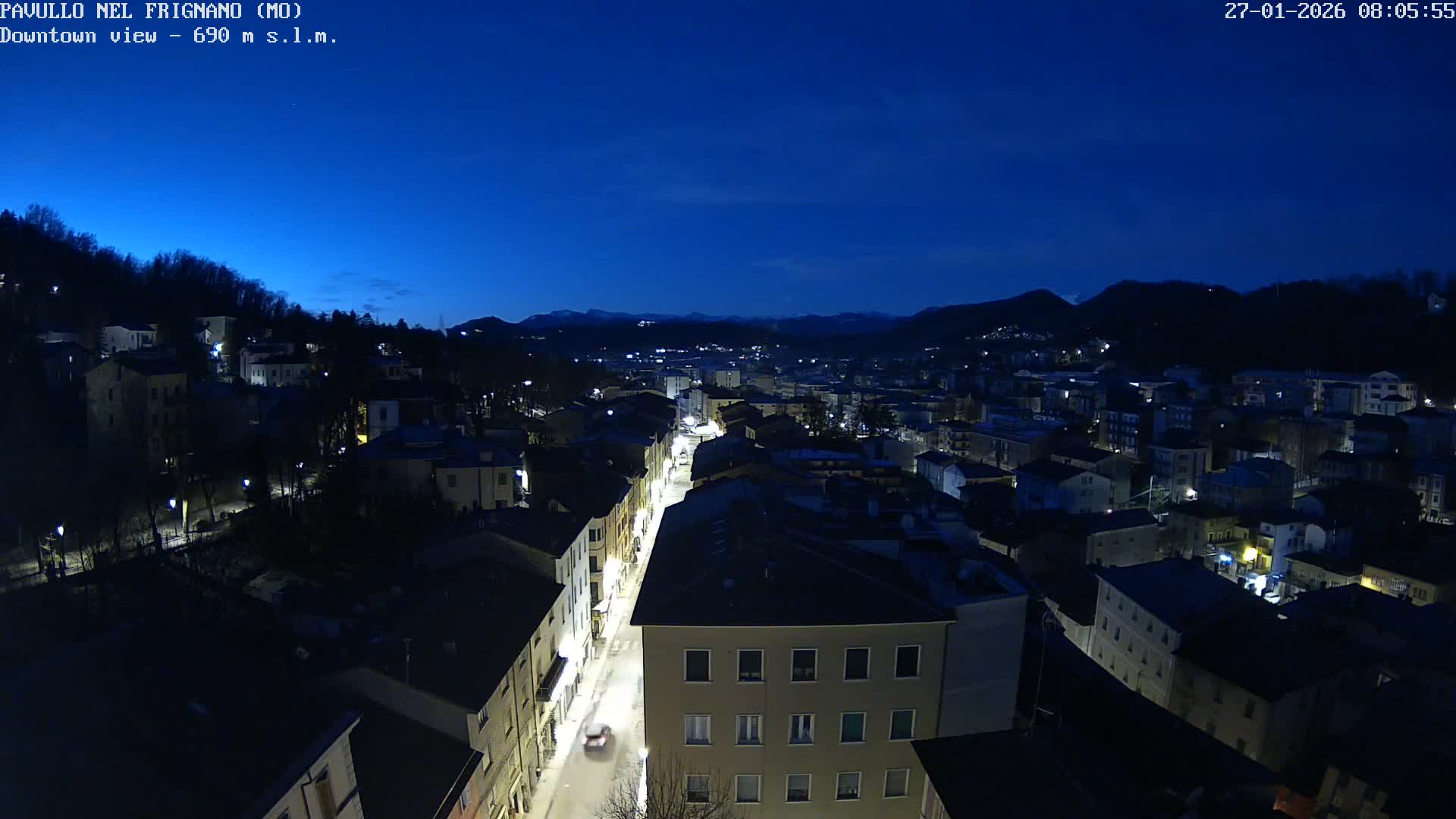 Pavullo nel Frignano, Historic Center Live Cam - Modena, Emilia - Romagna, Italy