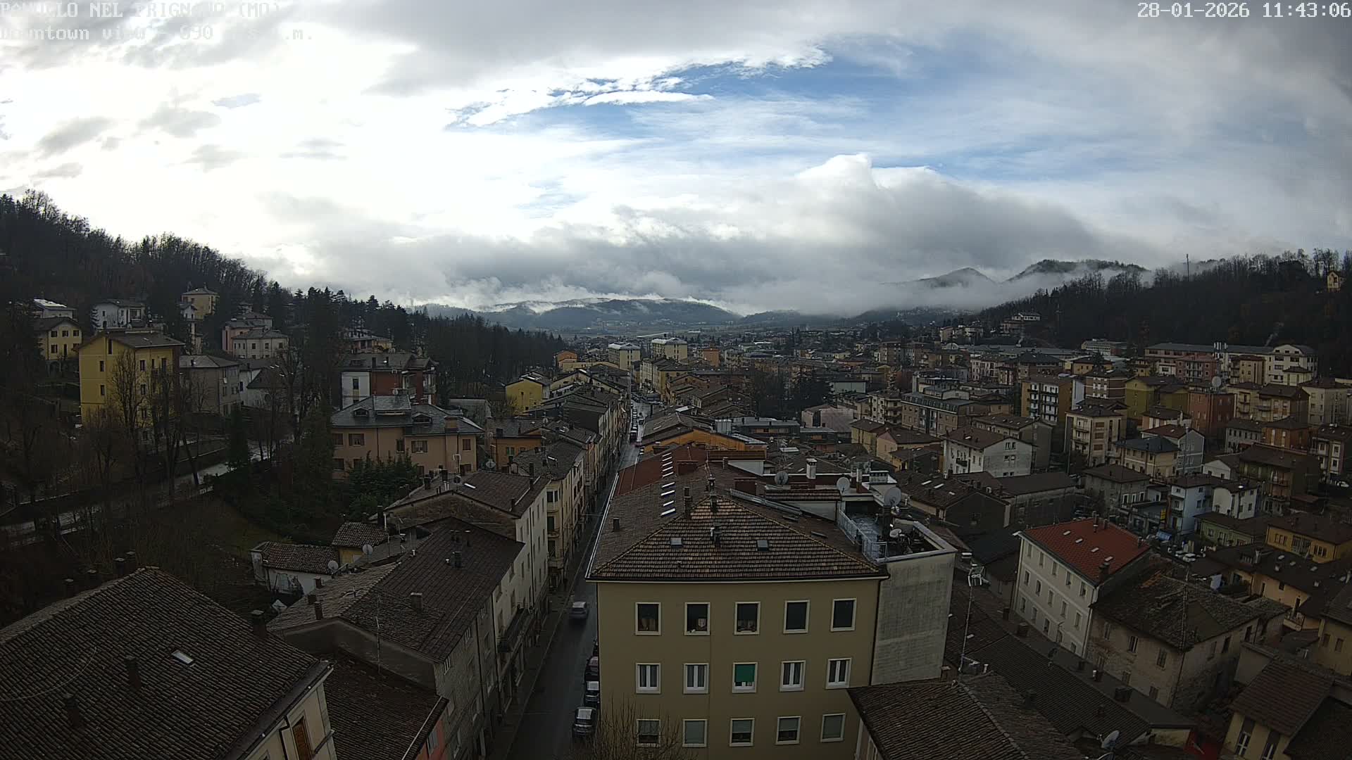 Pavullo nel Frignano, Historic Center Live Cam - Modena, Emilia - Romagna, Italy