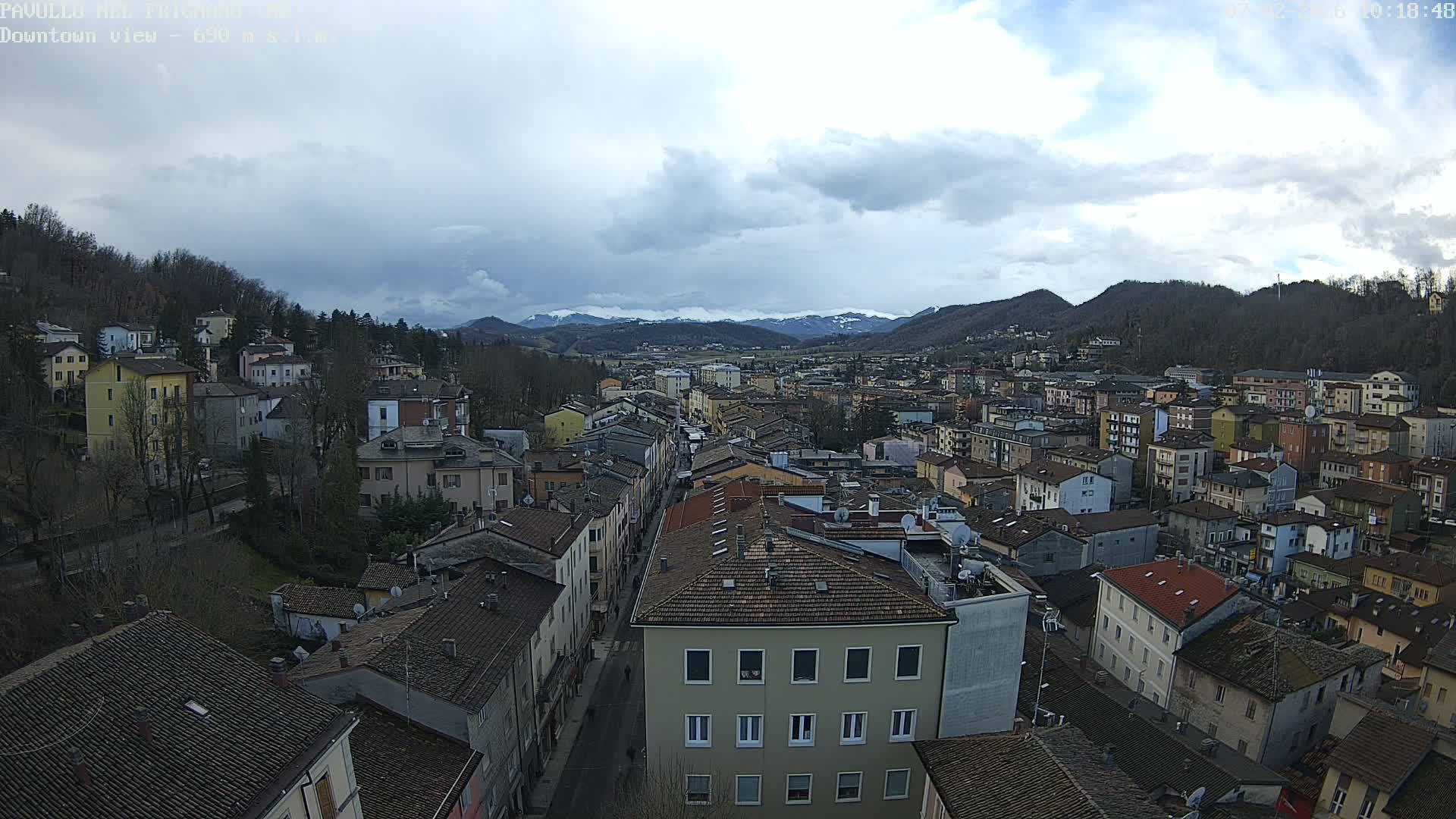 Pavullo nel Frignano, Historic Center Live Cam - Modena, Emilia - Romagna, Italy