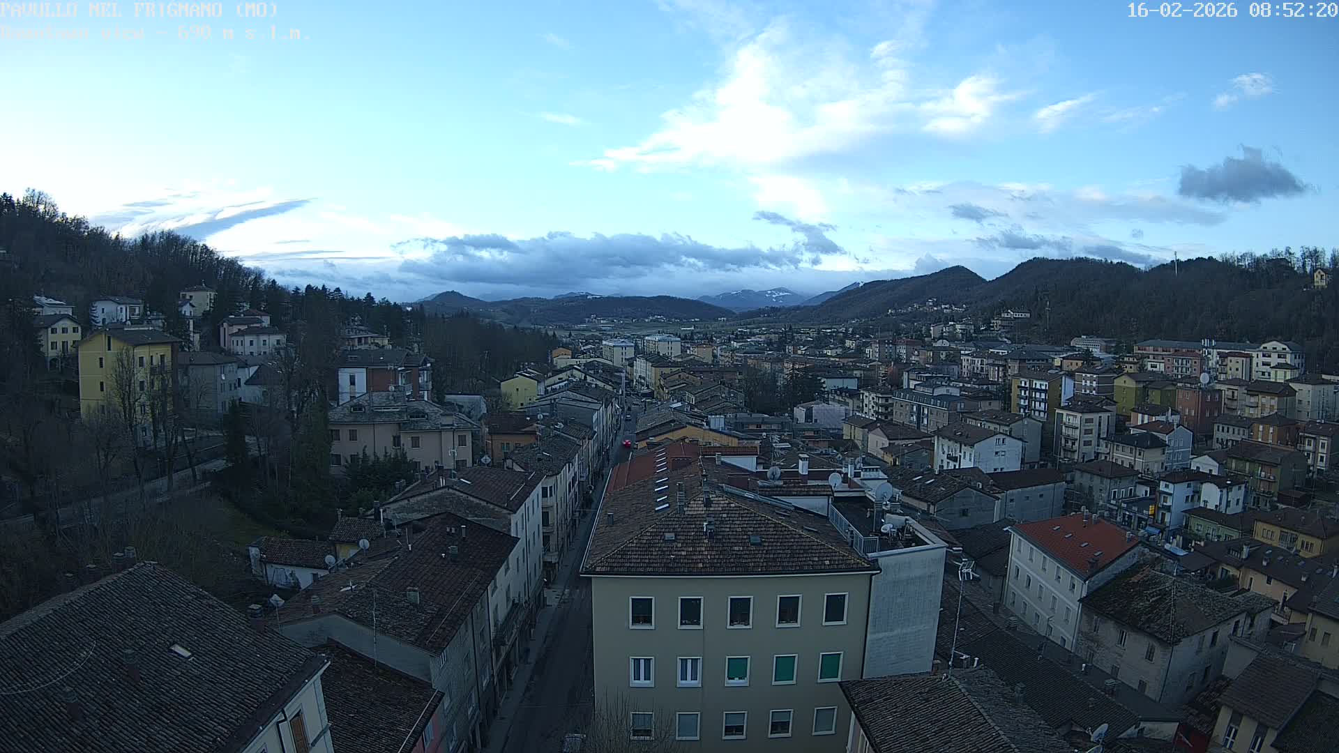 Pavullo nel Frignano, Historic Center Live Cam - Modena, Emilia - Romagna, Italy