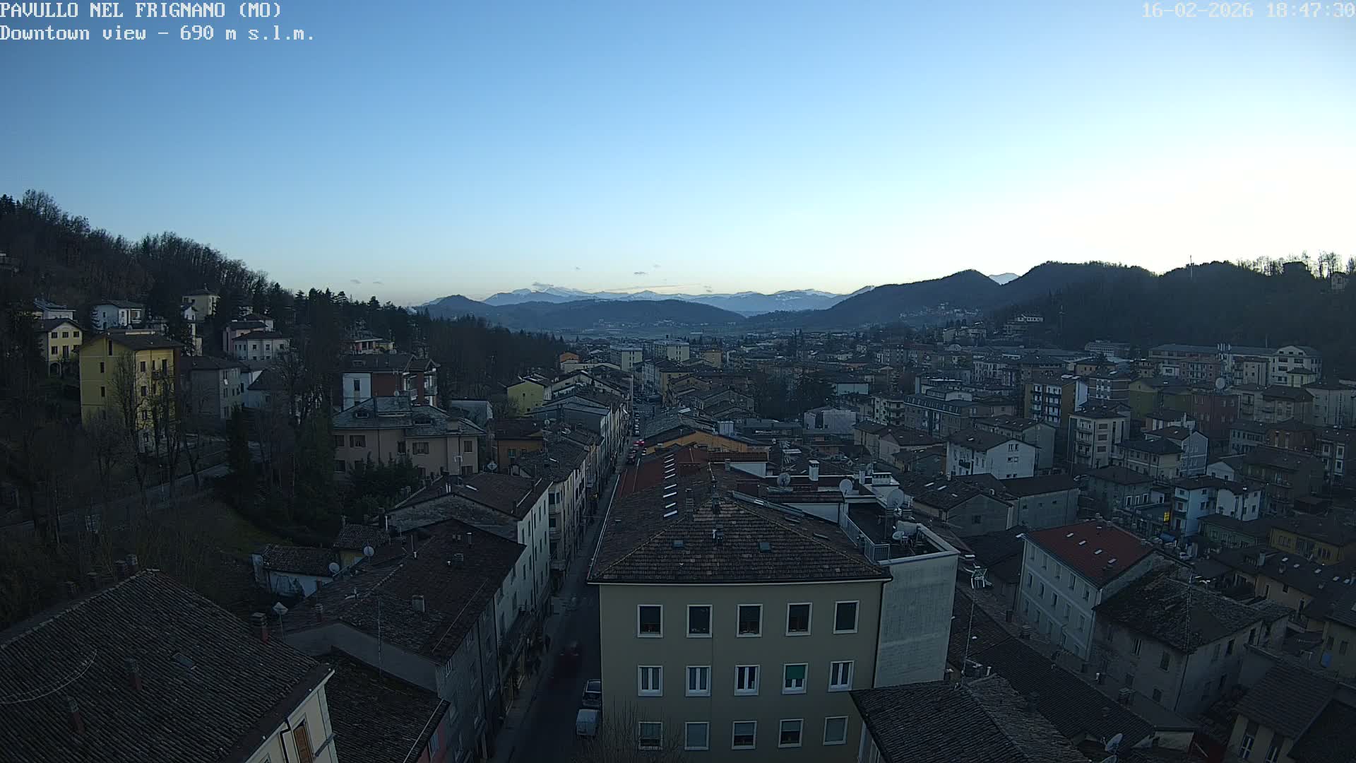 Pavullo nel Frignano, Historic Center Live Cam - Modena, Emilia - Romagna, Italy