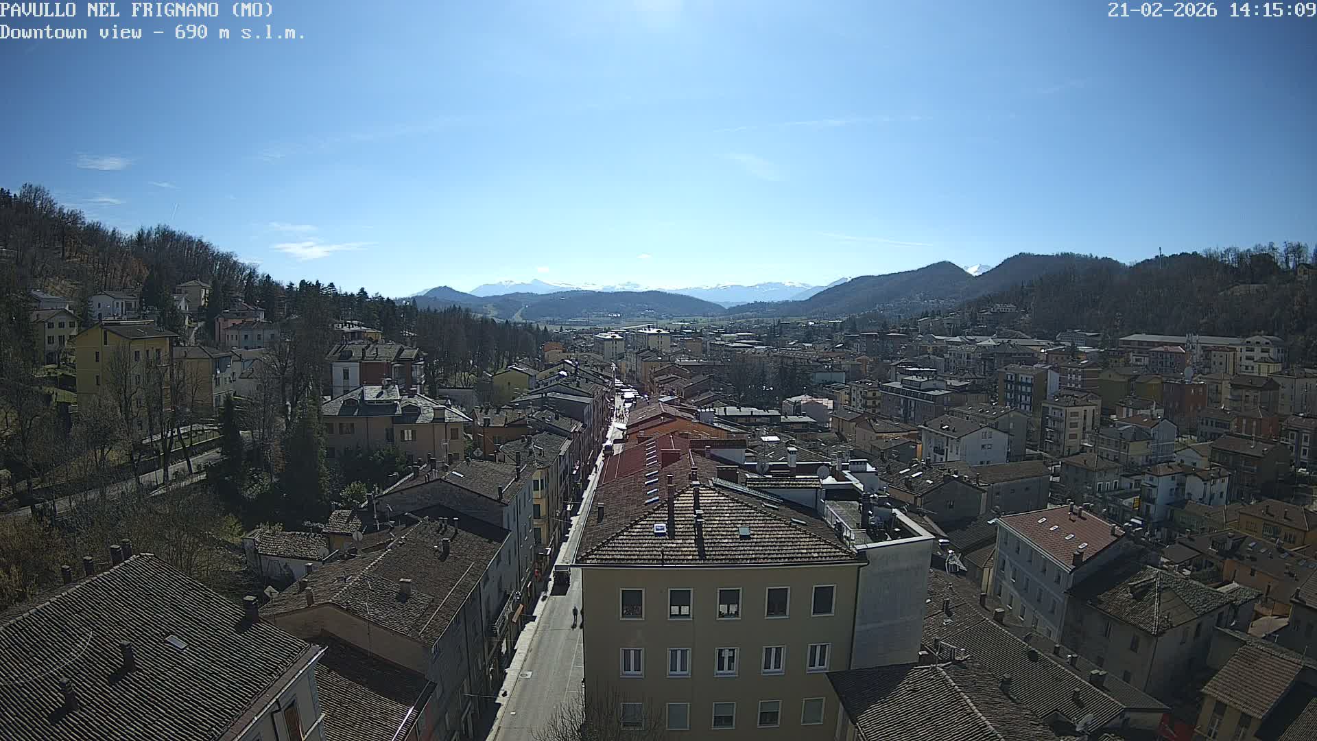 Pavullo nel Frignano, Historic Center Live Cam - Modena, Emilia - Romagna, Italy