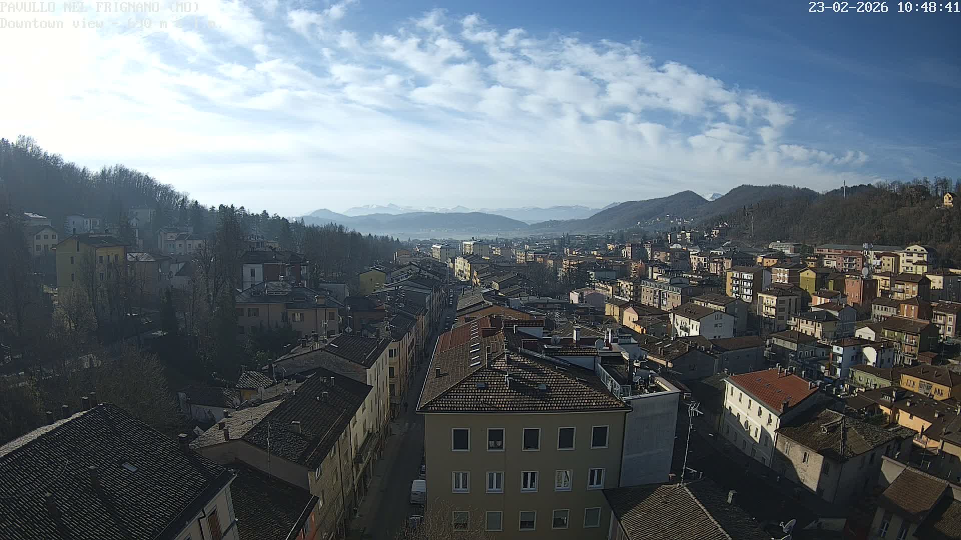 Pavullo nel Frignano, Historic Center Live Cam - Modena, Emilia - Romagna, Italy