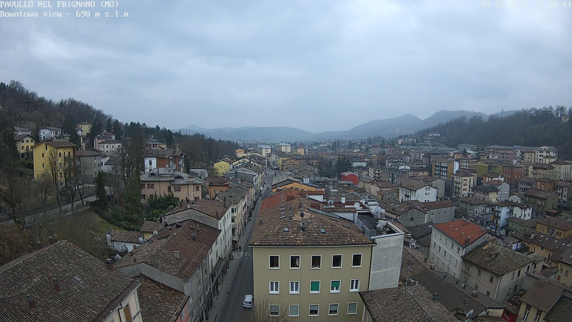 Pavullo nel Frignano, Historic Center Live Cam - Modena, Emilia - Romagna, Italy