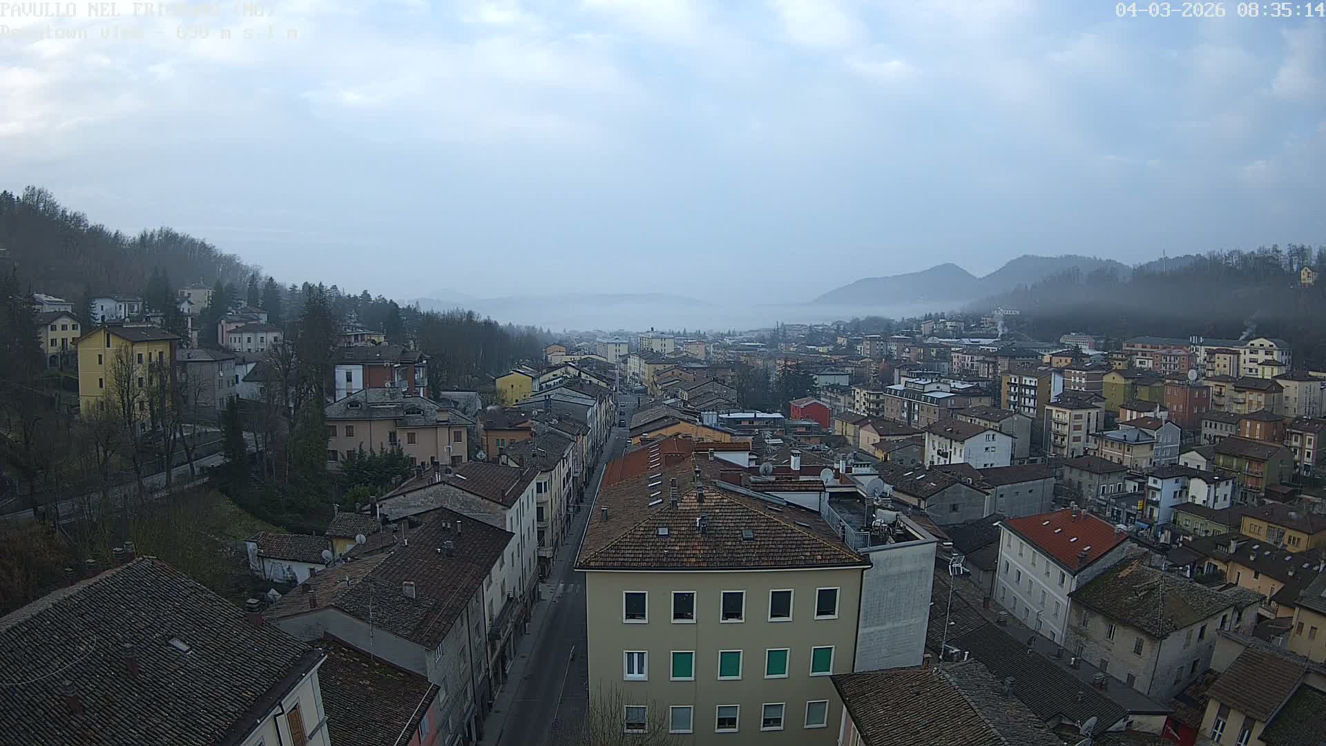 Pavullo nel Frignano, Historic Center Live Cam - Modena, Emilia - Romagna, Italy