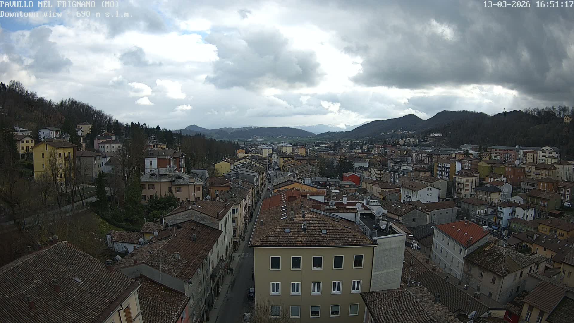 Pavullo nel Frignano, Historic Center Live Cam - Modena, Emilia - Romagna, Italy