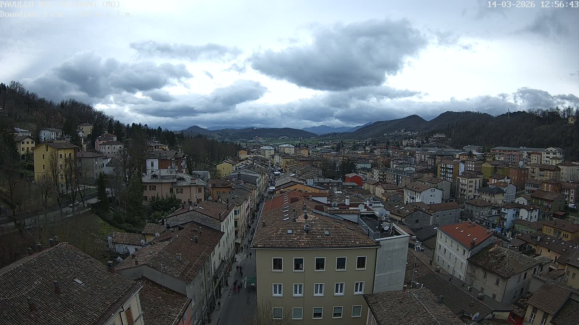 Pavullo nel Frignano, Historic Center Live Cam - Modena, Emilia - Romagna, Italy