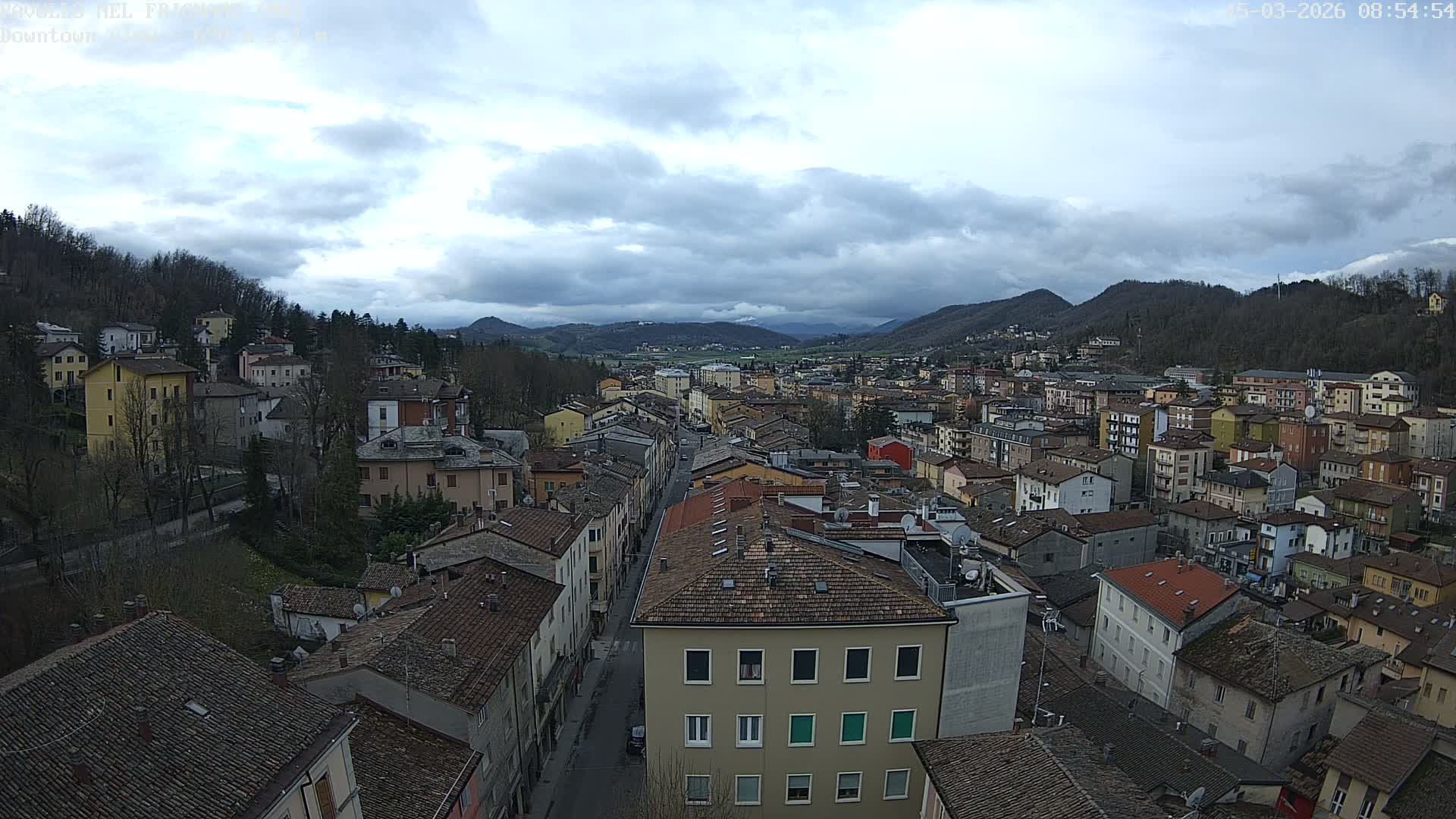 Pavullo nel Frignano, Historic Center Live Cam - Modena, Emilia - Romagna, Italy