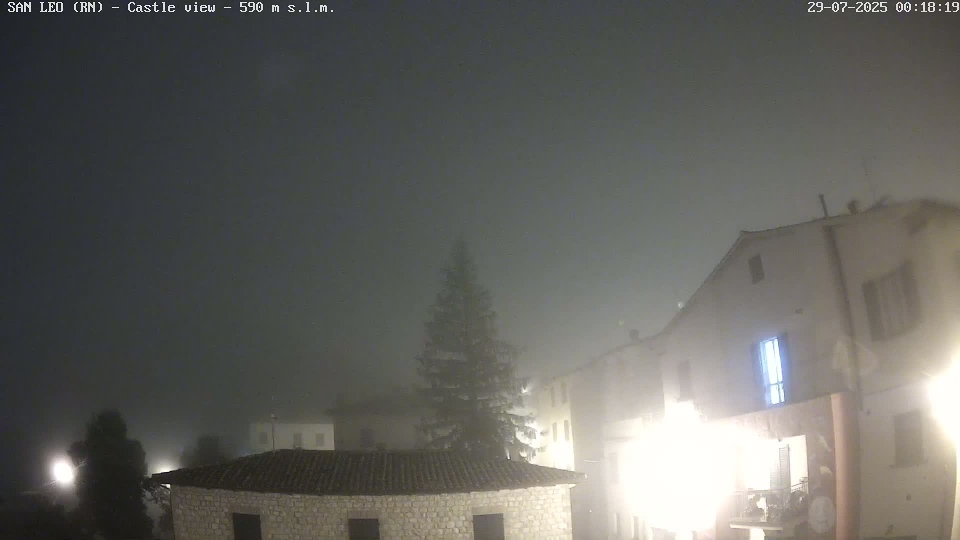 San Leo, Renaissance Fortress Live Cam - Rimini, Emilia-Romagno, Italy