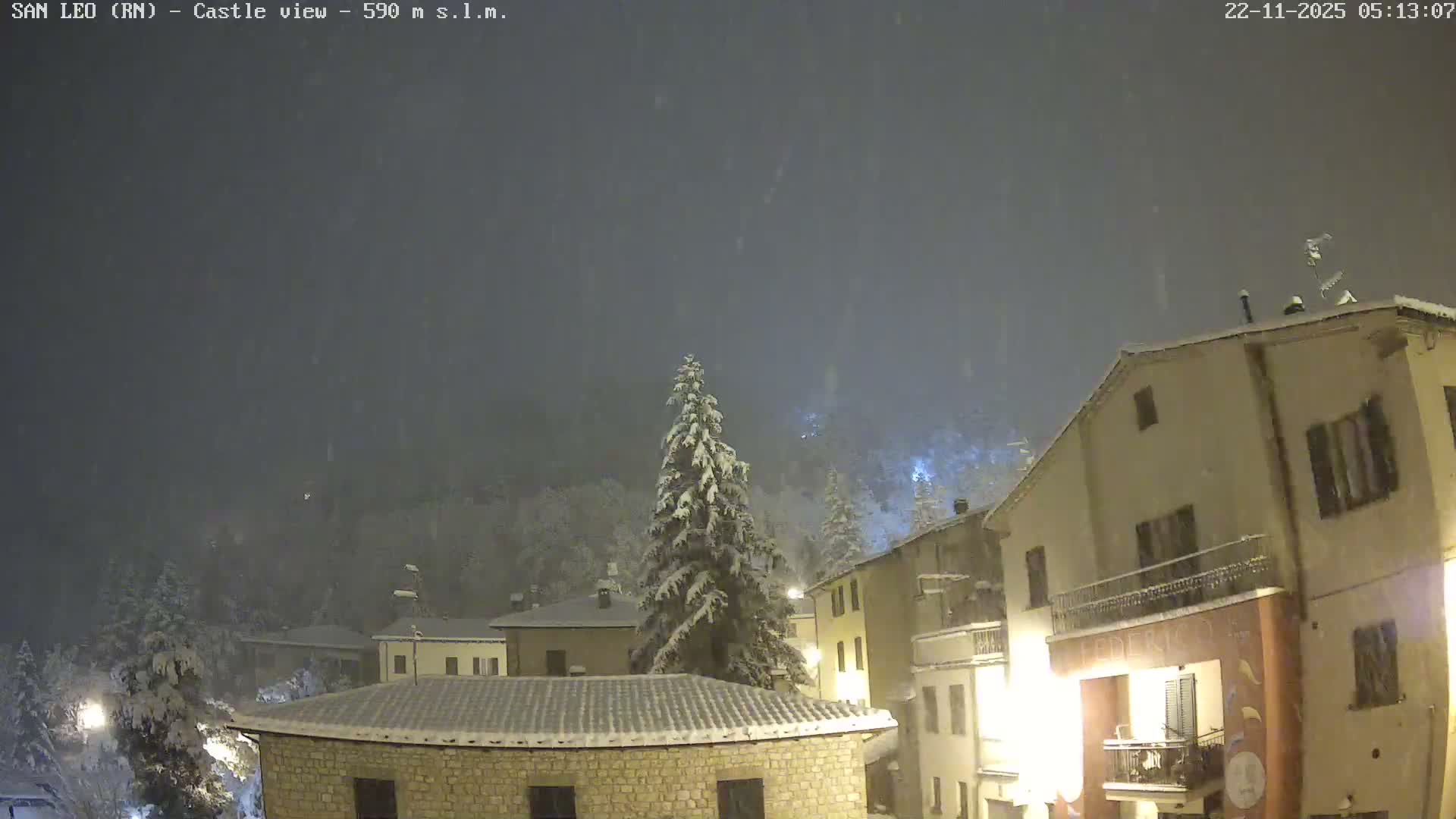 San Leo, Renaissance Fortress Live Cam - Rimini, Emilia-Romagno, Italy