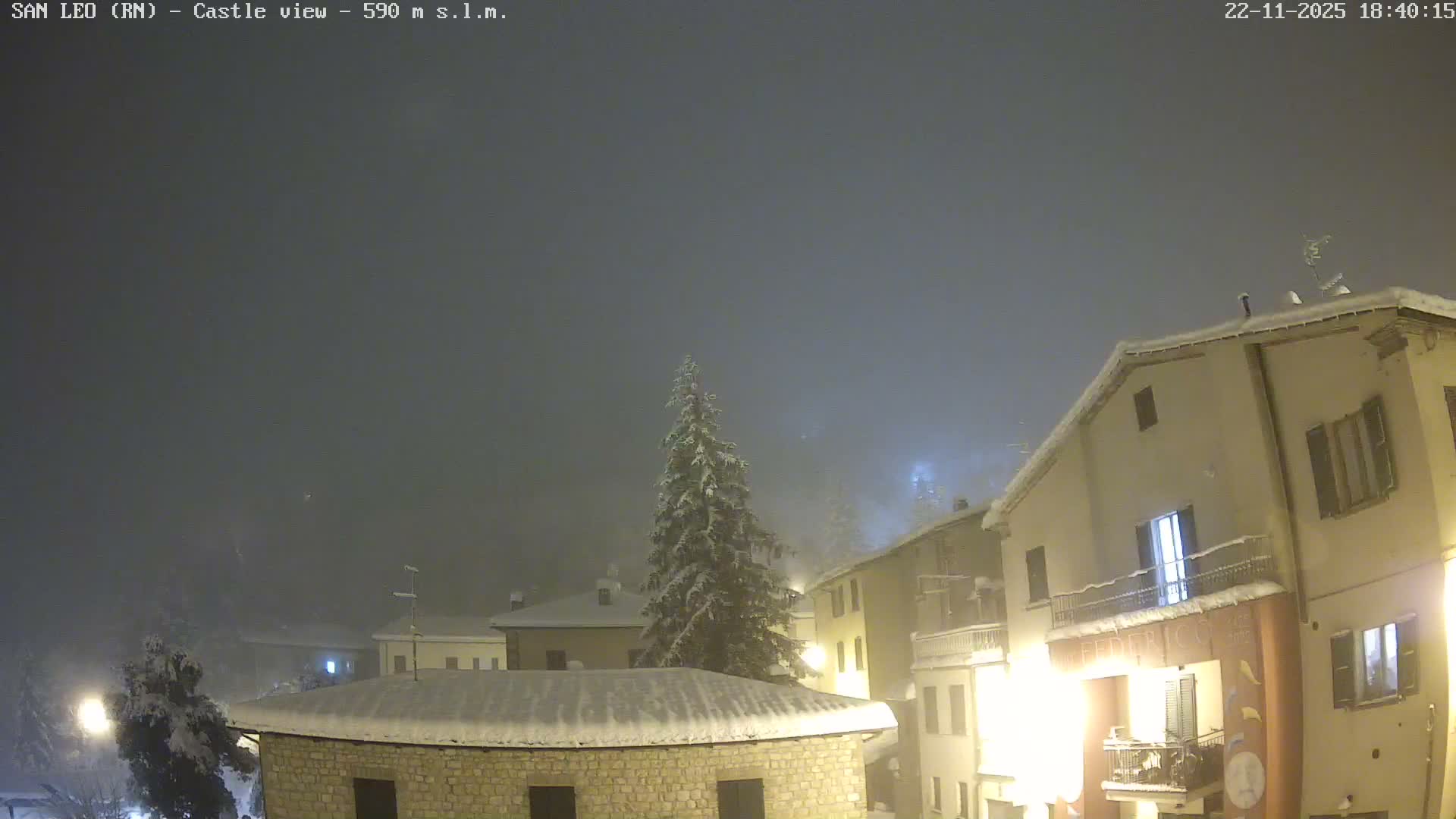 San Leo, Renaissance Fortress Live Cam - Rimini, Emilia-Romagno, Italy