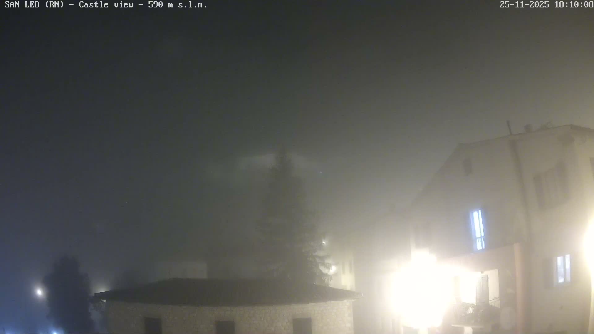 San Leo, Renaissance Fortress Live Cam - Rimini, Emilia-Romagno, Italy