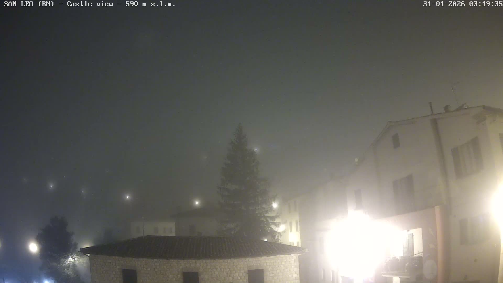 San Leo, Renaissance Fortress Live Cam - Rimini, Emilia-Romagno, Italy