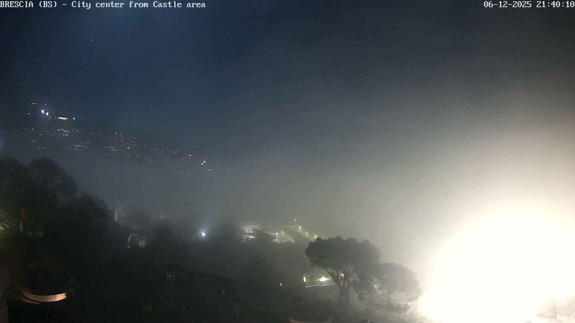 Brescia, Mount Maddalena & City View Live Cam - Lombardy, Italy