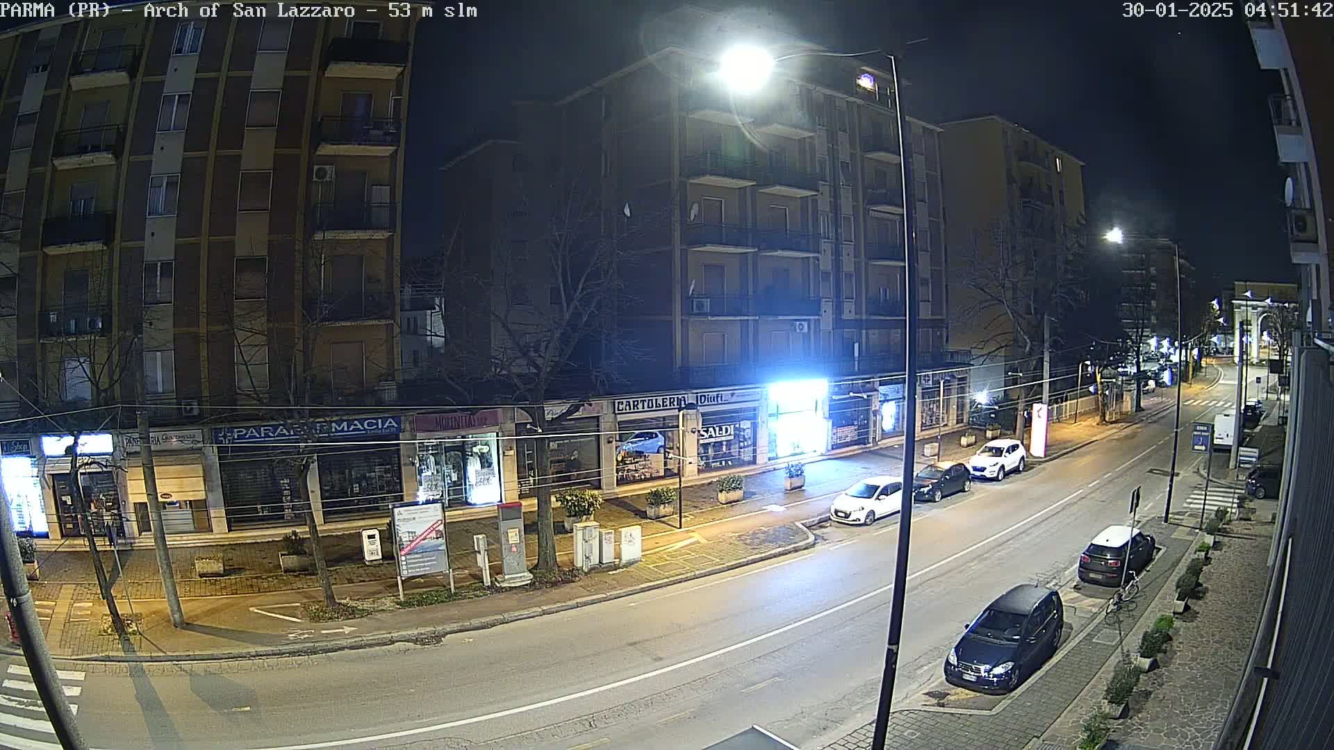 Parma, Arch Of San Lazzaro Live Cam - Emilia-Romagna, Italy
