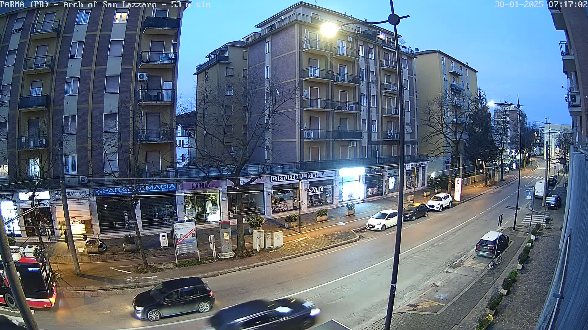 Parma, Arch Of San Lazzaro Live Cam - Emilia-Romagna, Italy