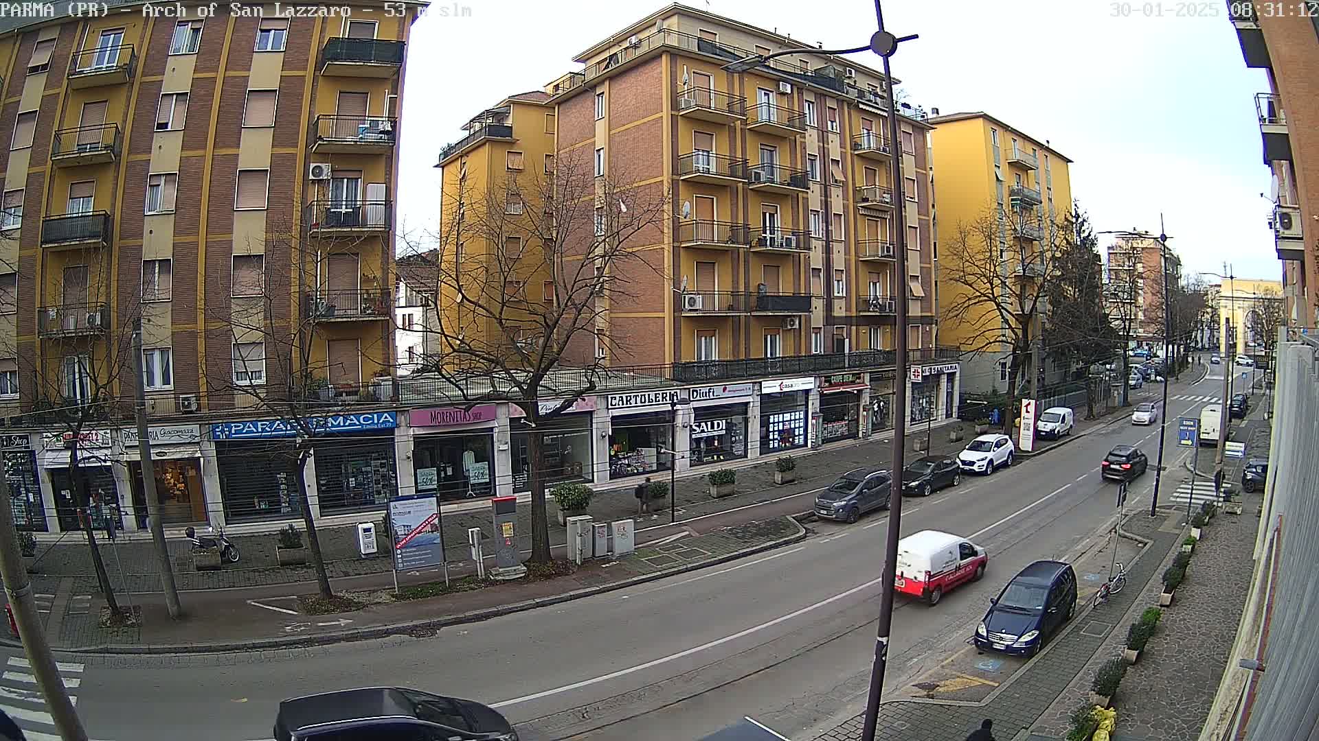 Parma, Arch Of San Lazzaro Live Cam - Emilia-Romagna, Italy
