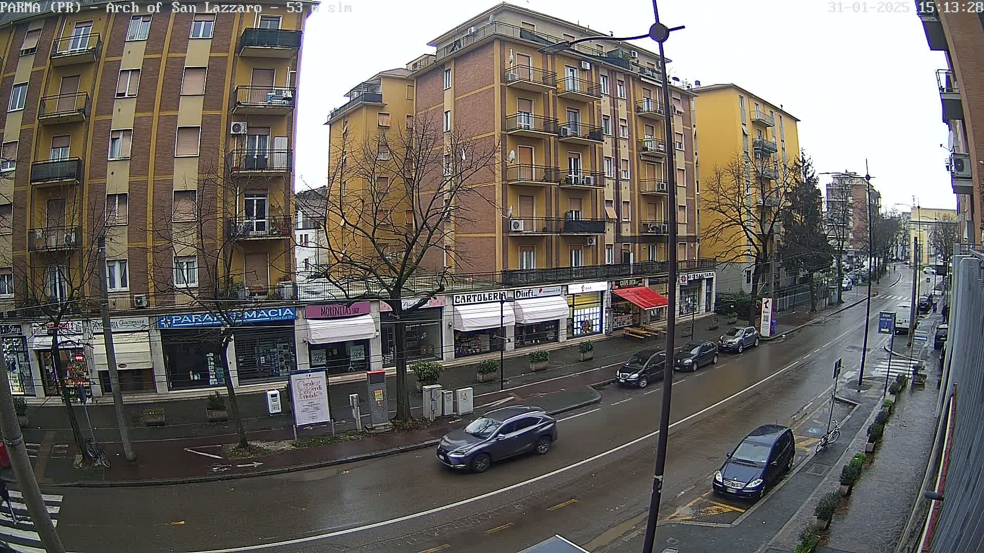Parma, Arch Of San Lazzaro Live Cam - Emilia-Romagna, Italy