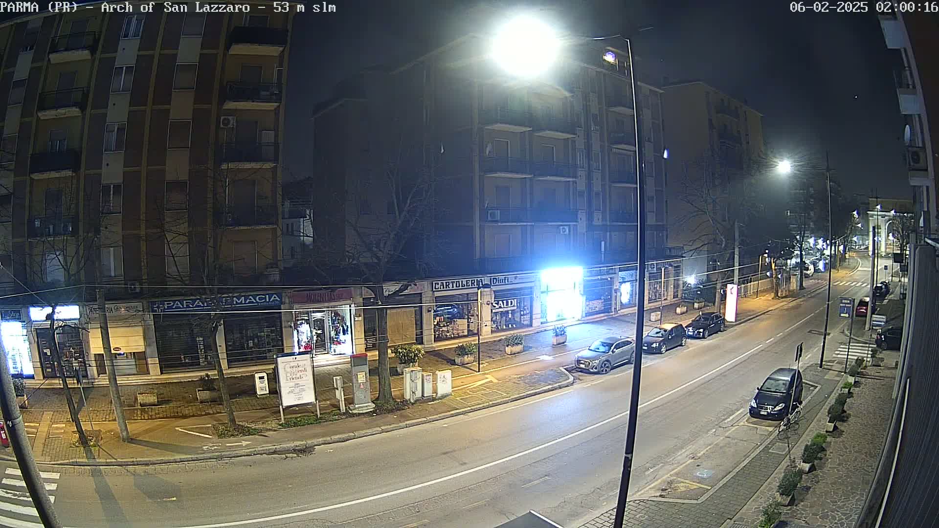 Parma, Arch Of San Lazzaro Live Cam - Emilia-Romagna, Italy