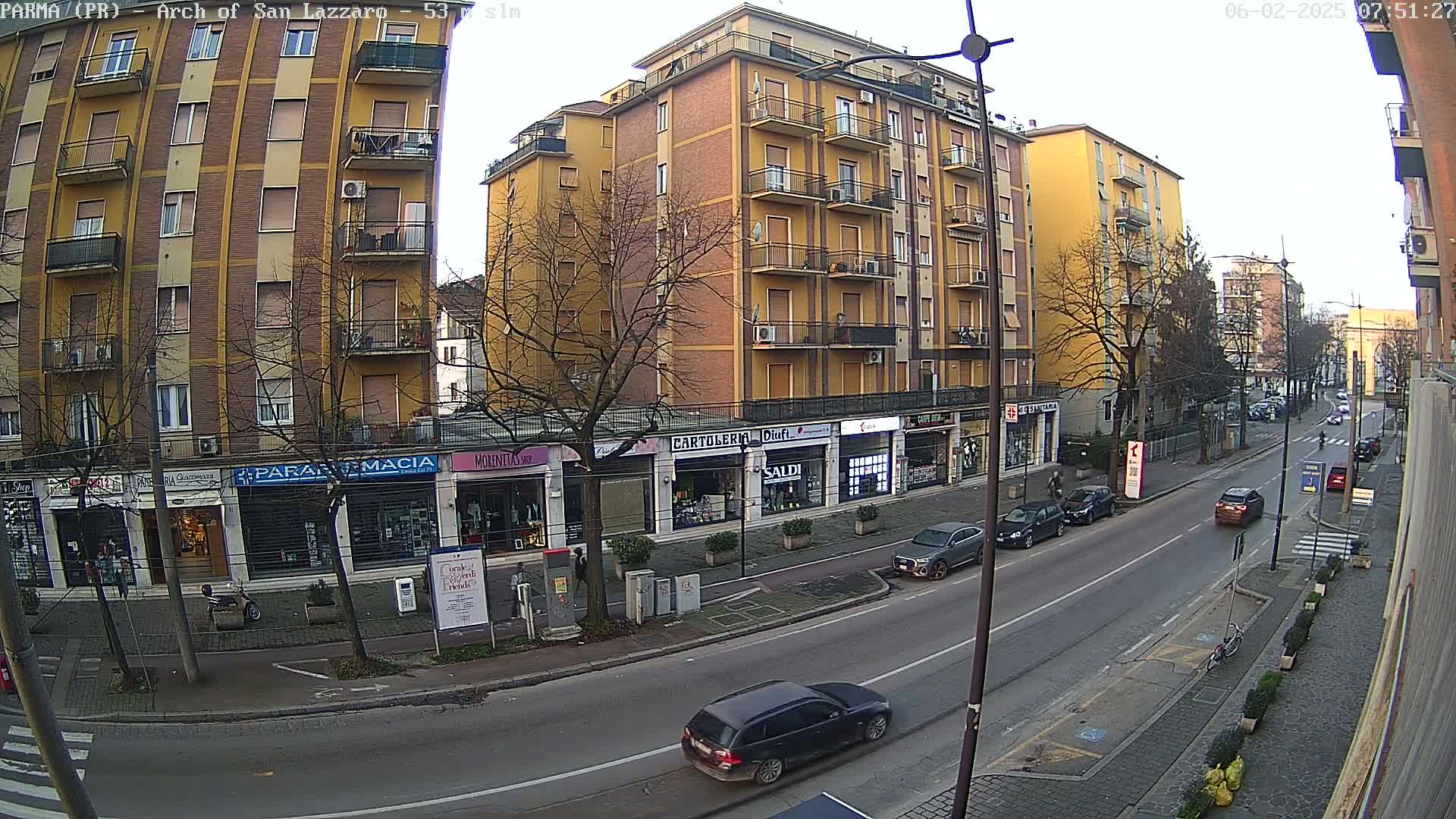 Parma, Arch Of San Lazzaro Live Cam - Emilia-Romagna, Italy