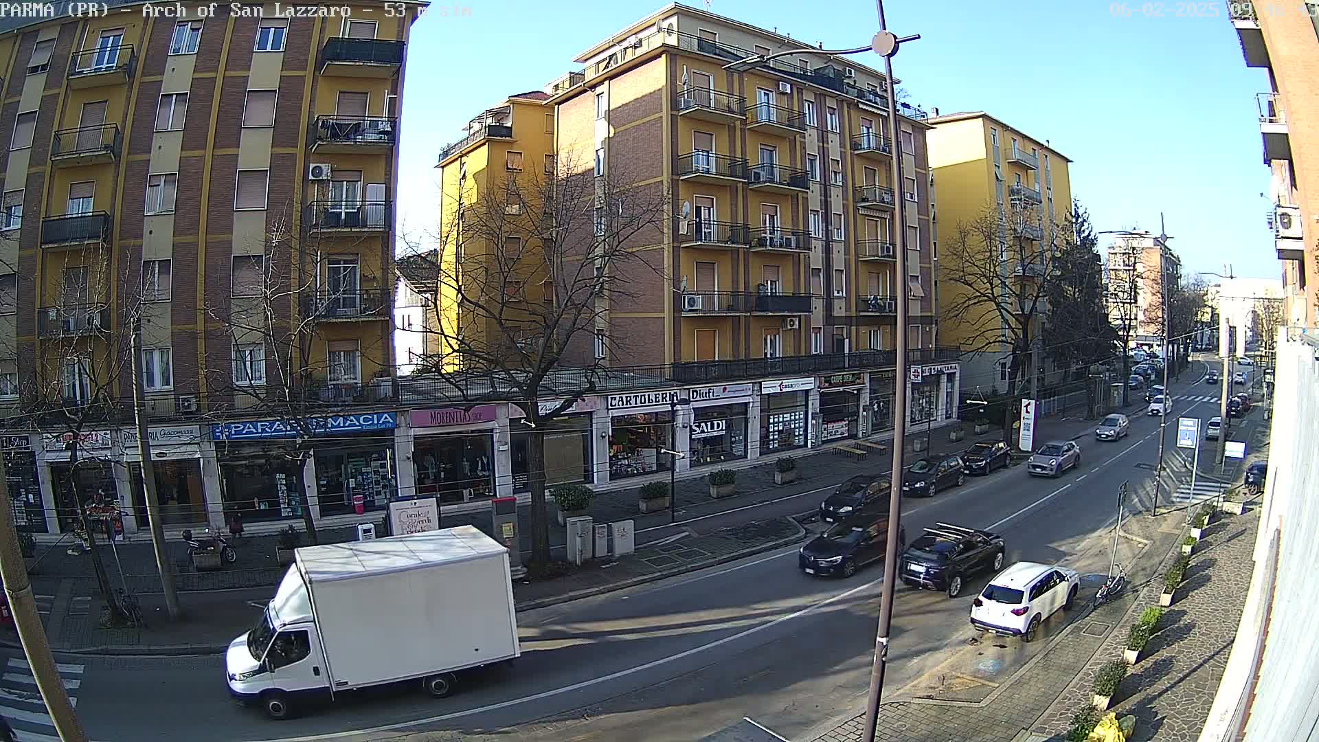 Parma, Arch Of San Lazzaro Live Cam - Emilia-Romagna, Italy