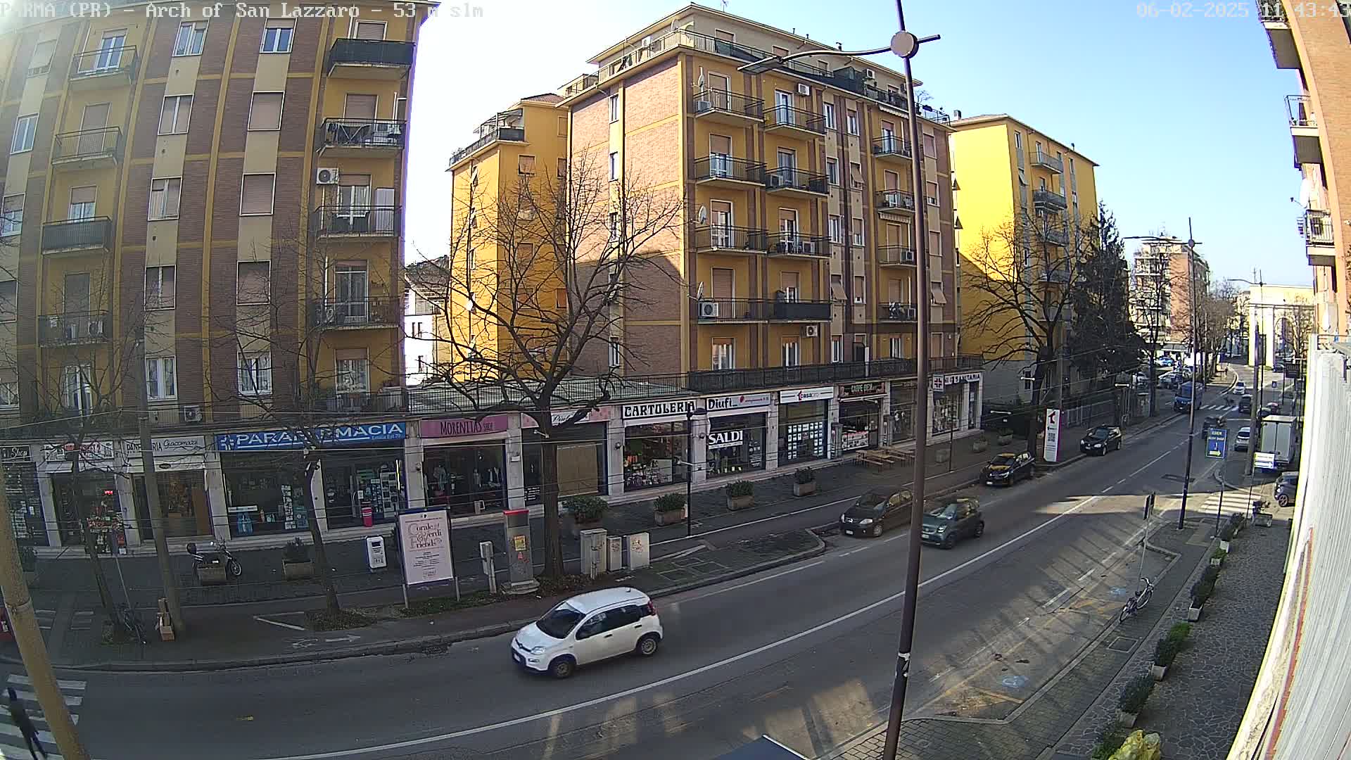Parma, Arch Of San Lazzaro Live Cam - Emilia-Romagna, Italy