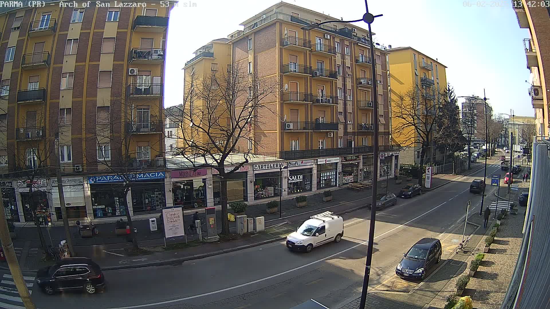 Parma, Arch Of San Lazzaro Live Cam - Emilia-Romagna, Italy