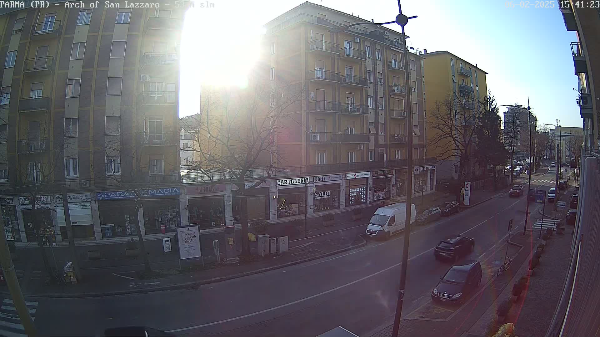 Parma, Arch Of San Lazzaro Live Cam - Emilia-Romagna, Italy