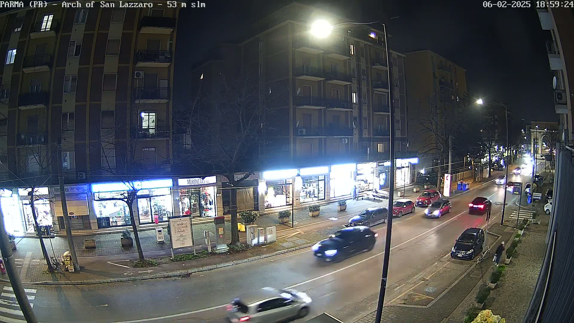 Parma, Arch Of San Lazzaro Live Cam - Emilia-Romagna, Italy